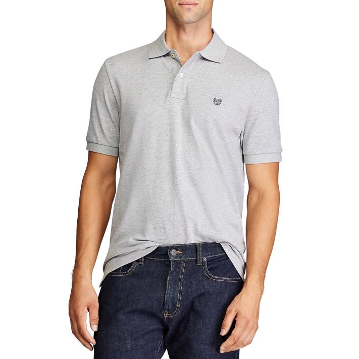 Chaps Men's Short Sleeve Everyday Solid Pique Polo