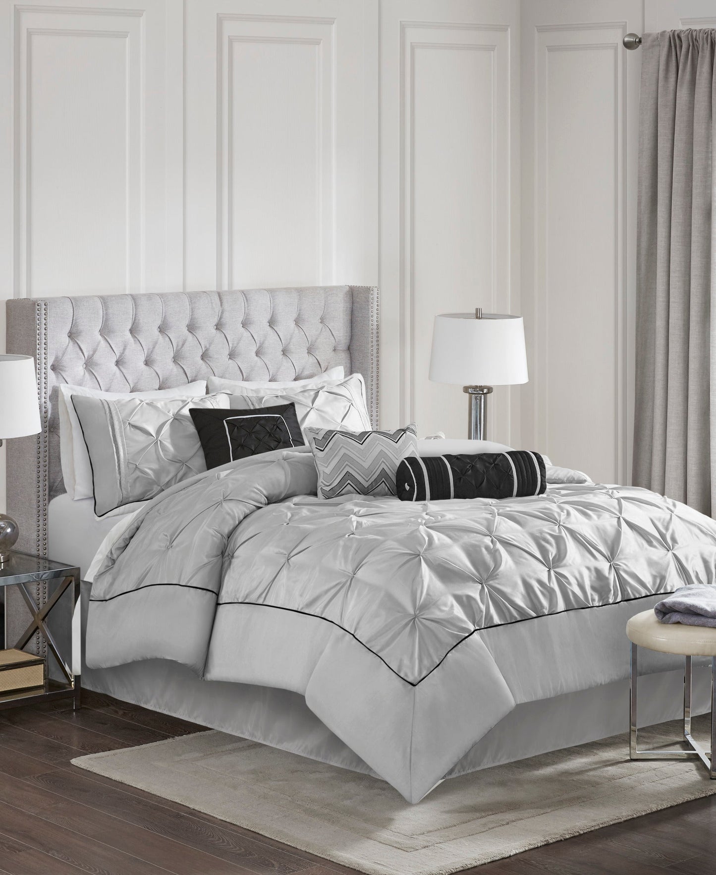 Piedmont 7 Piece Tufted Comforter Set