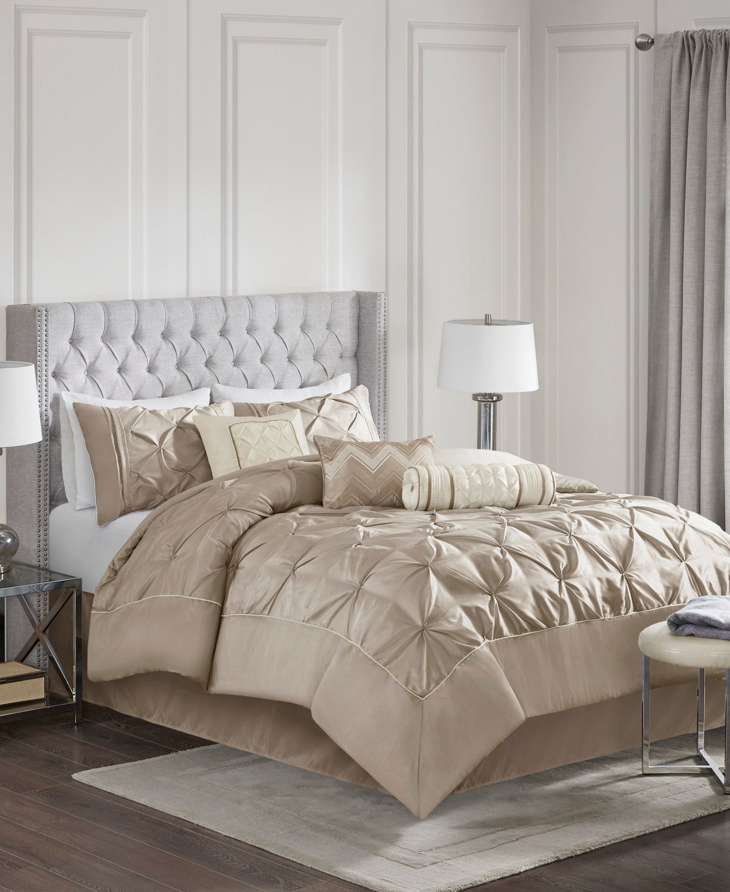 Piedmont 7 Piece Tufted Comforter Set