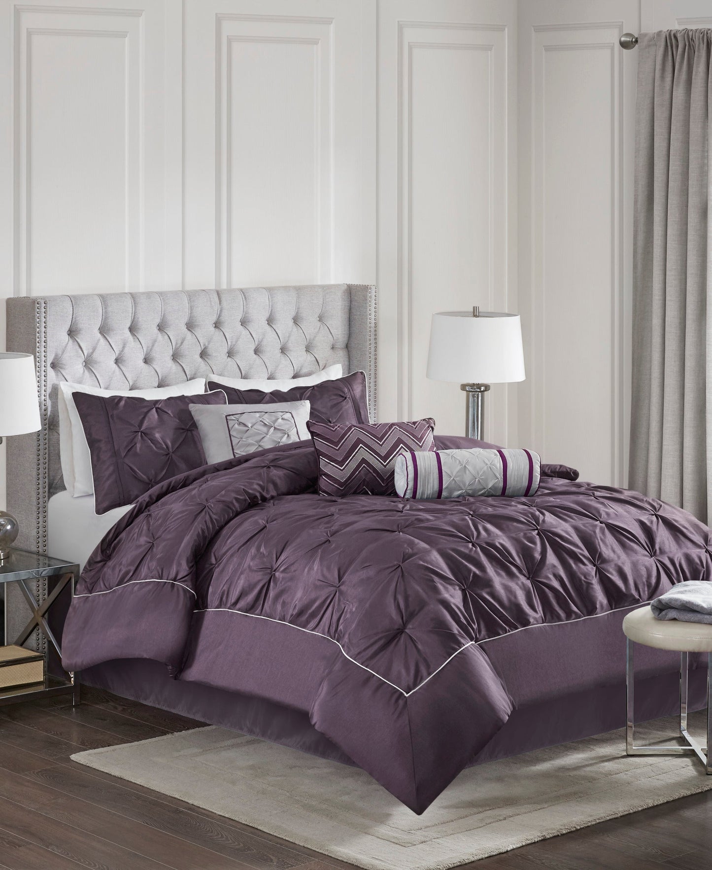Piedmont 7 Piece Tufted Comforter Set