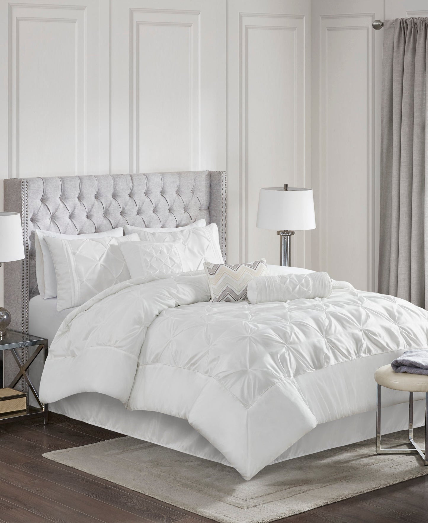 Piedmont 7 Piece Tufted Comforter Set
