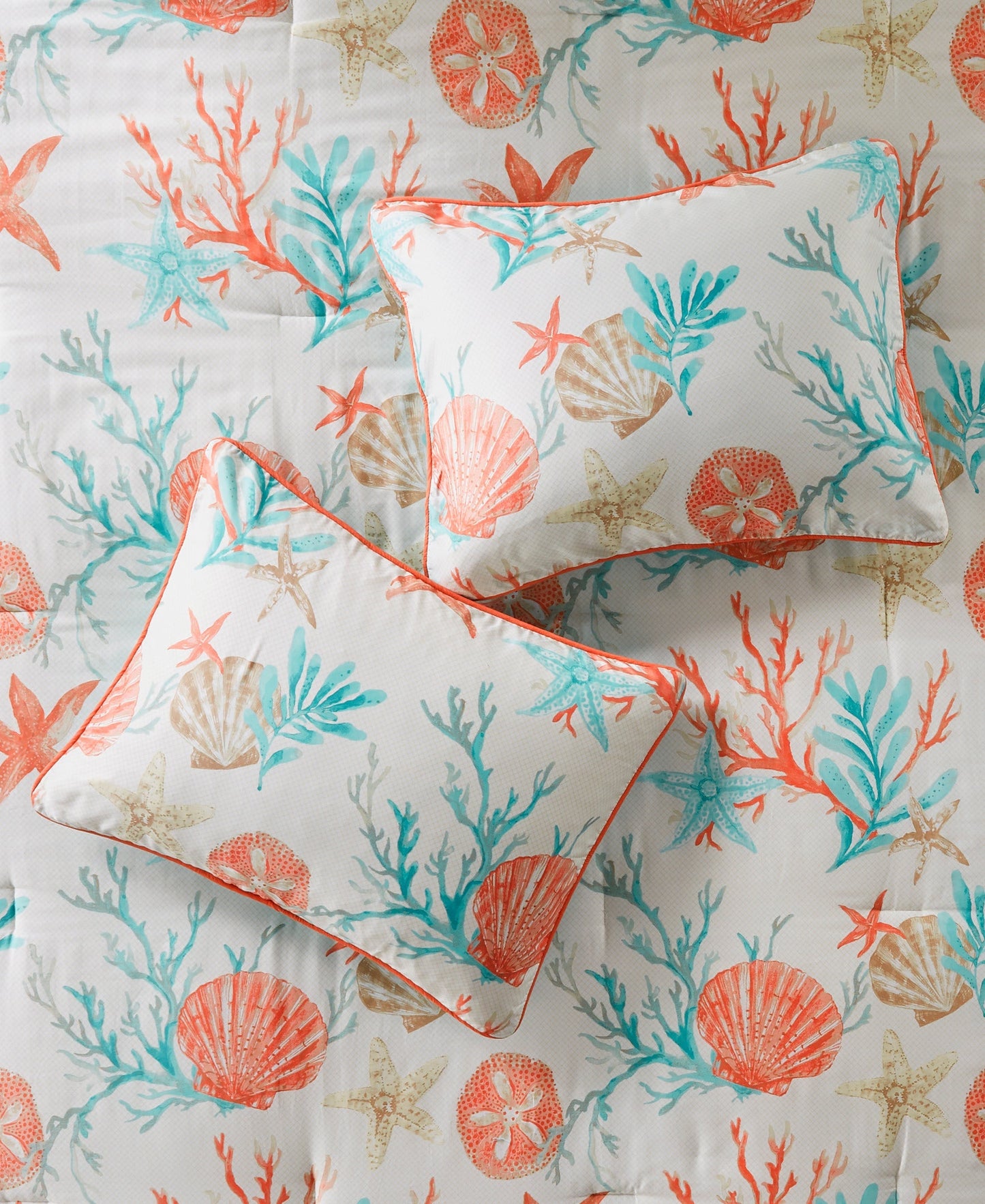 Ocean View 7 Piece Sateen Comforter Set