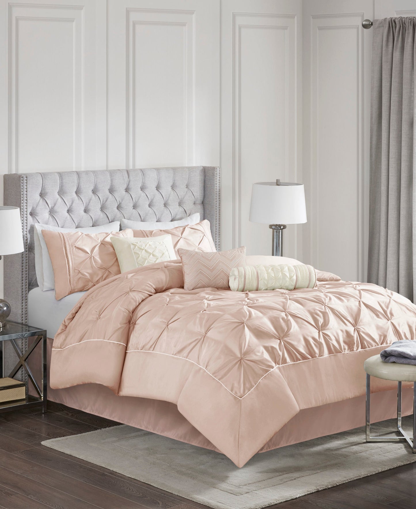 Piedmont 7 Piece Tufted Comforter Set