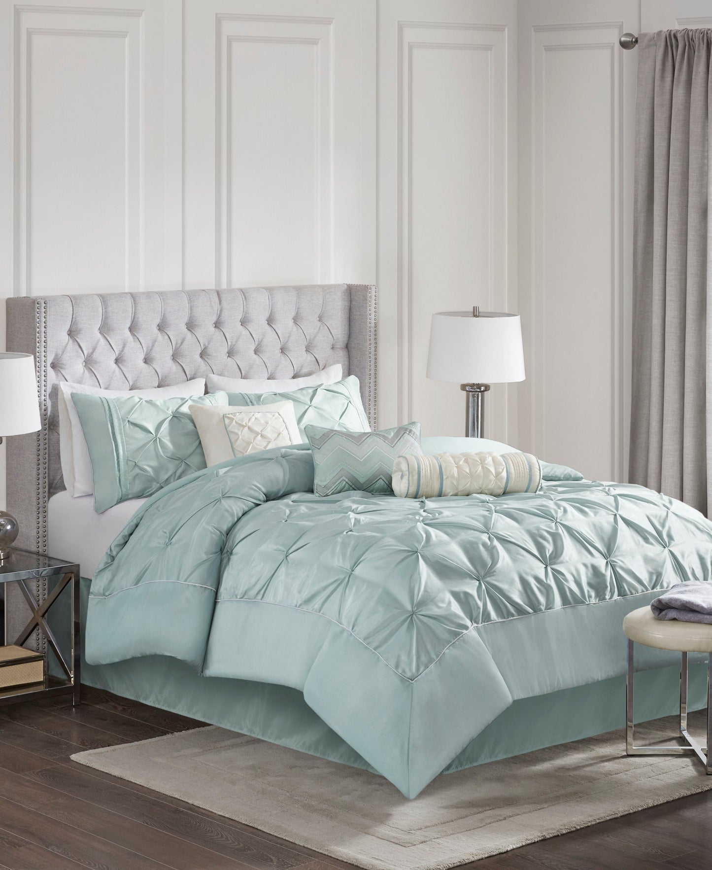 Piedmont 7 Piece Tufted Comforter Set