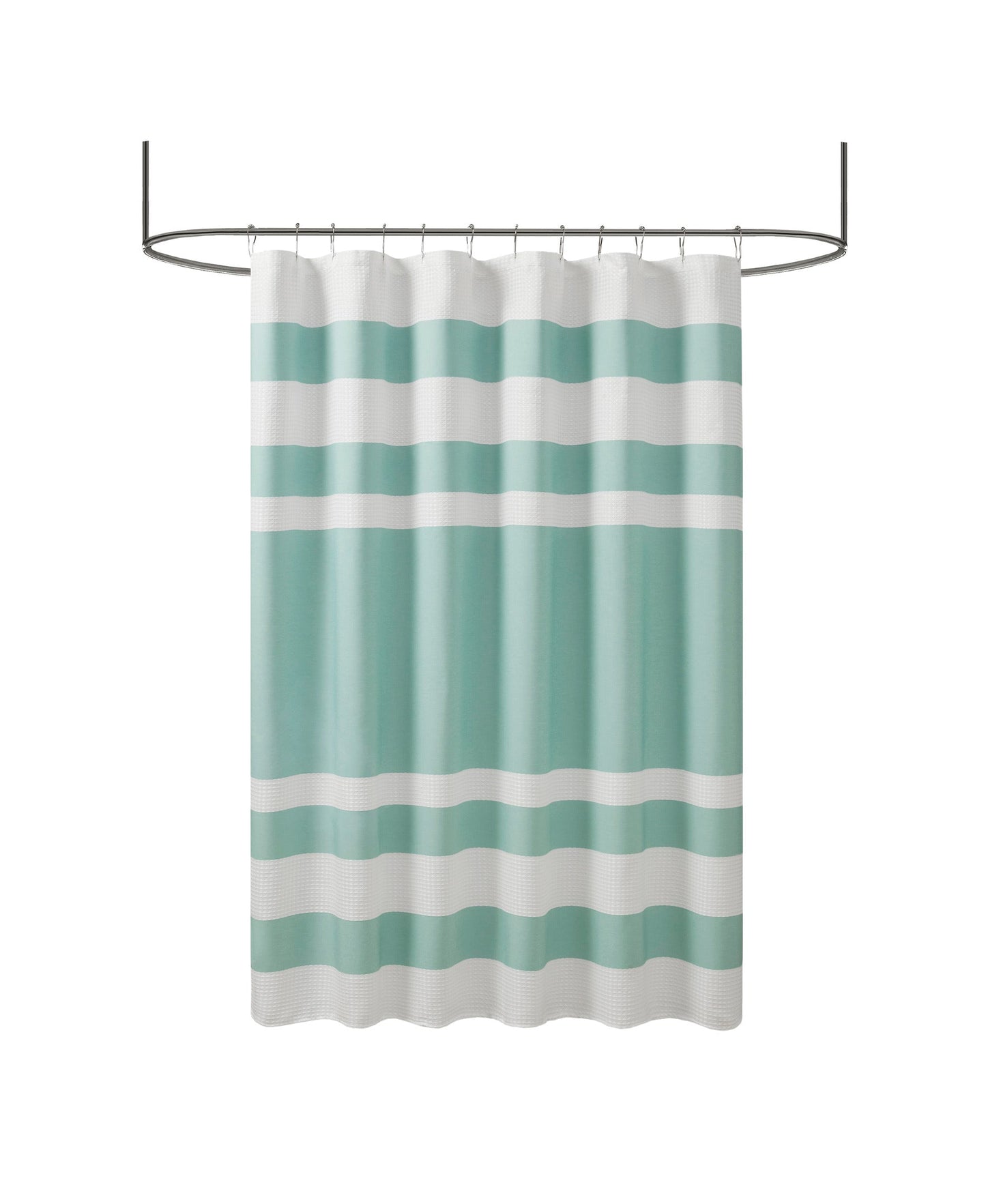 Spa Waffle Shower Curtain with 3M Treatment