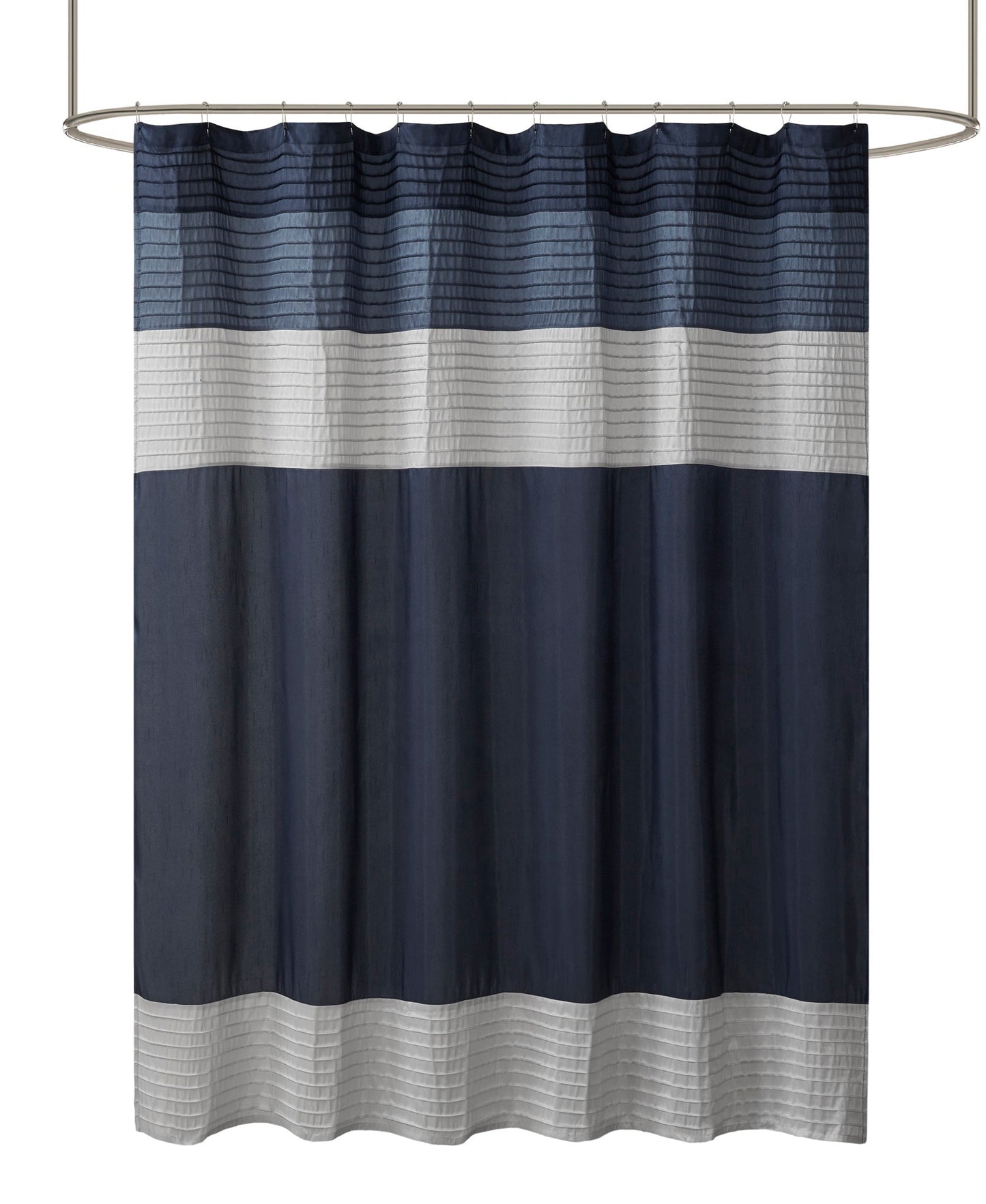 Salem Faux Silk Shower Curtain