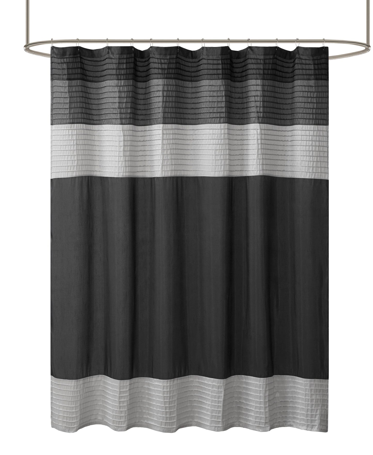 Salem Faux Silk Shower Curtain