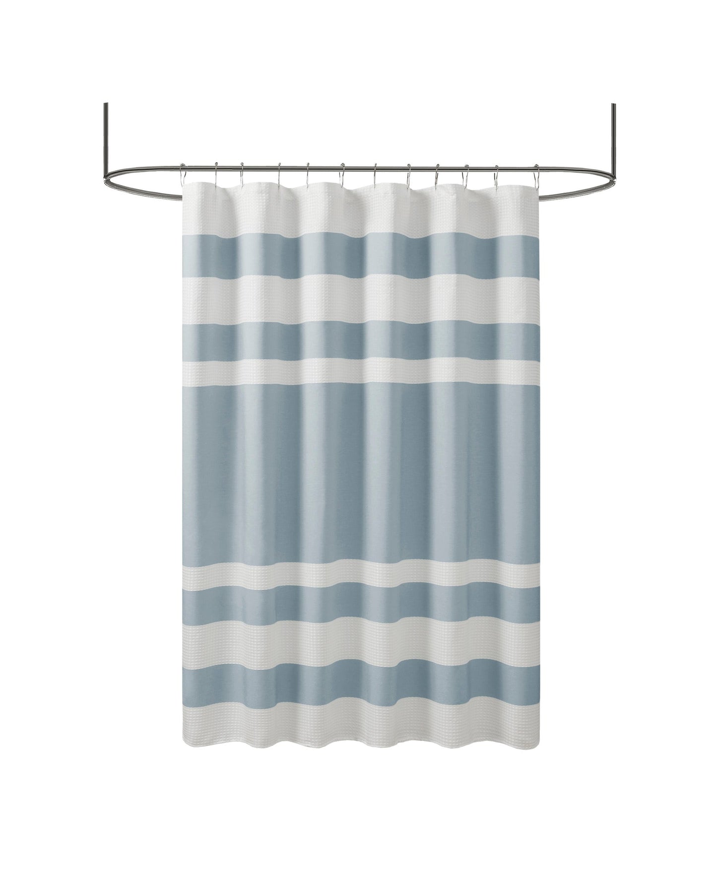 Spa Waffle Shower Curtain with 3M Treatment