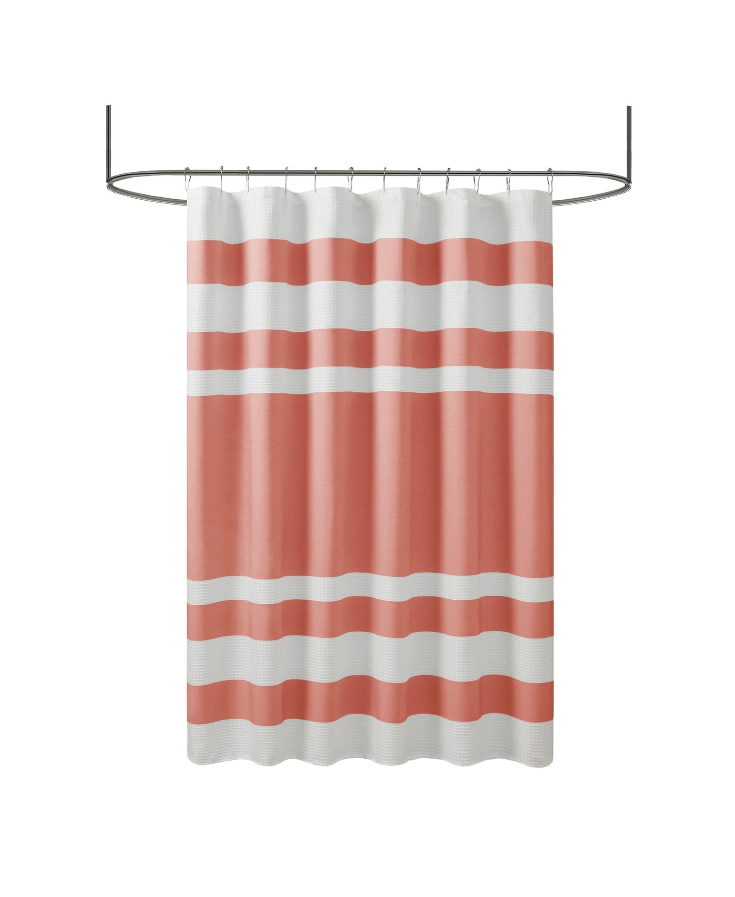 Spa Waffle Shower Curtain with 3M Treatment