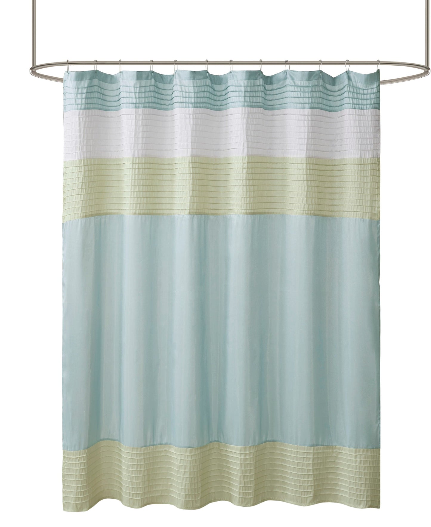Salem Faux Silk Shower Curtain