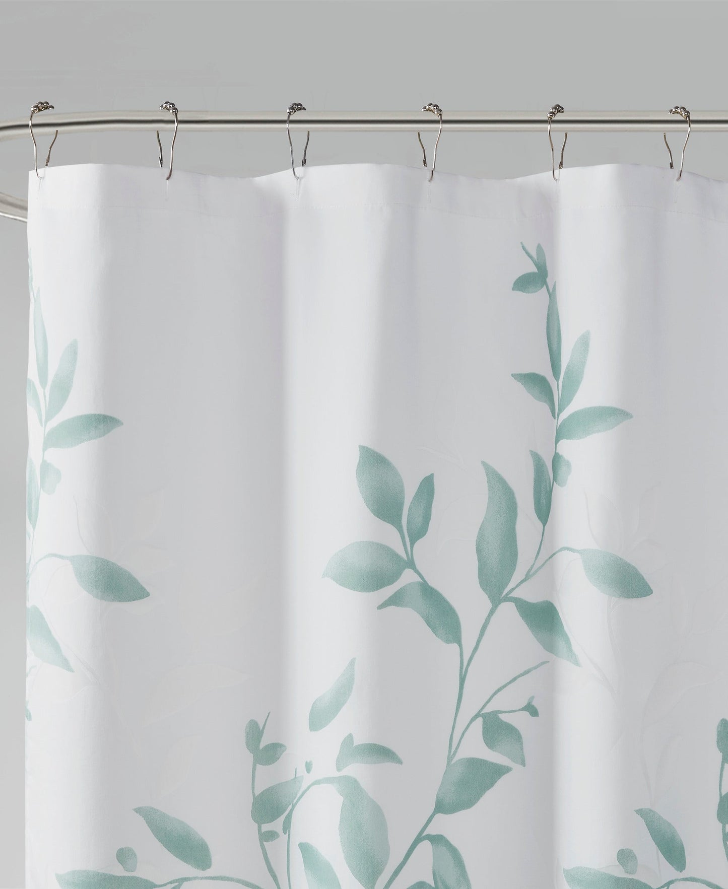 Rosalie Burnout Printed Shower Curtain