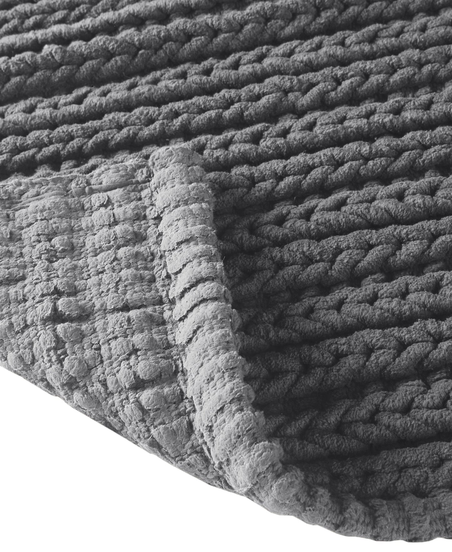 Braide 100% Cotton Chenille Chain Stitch Rug