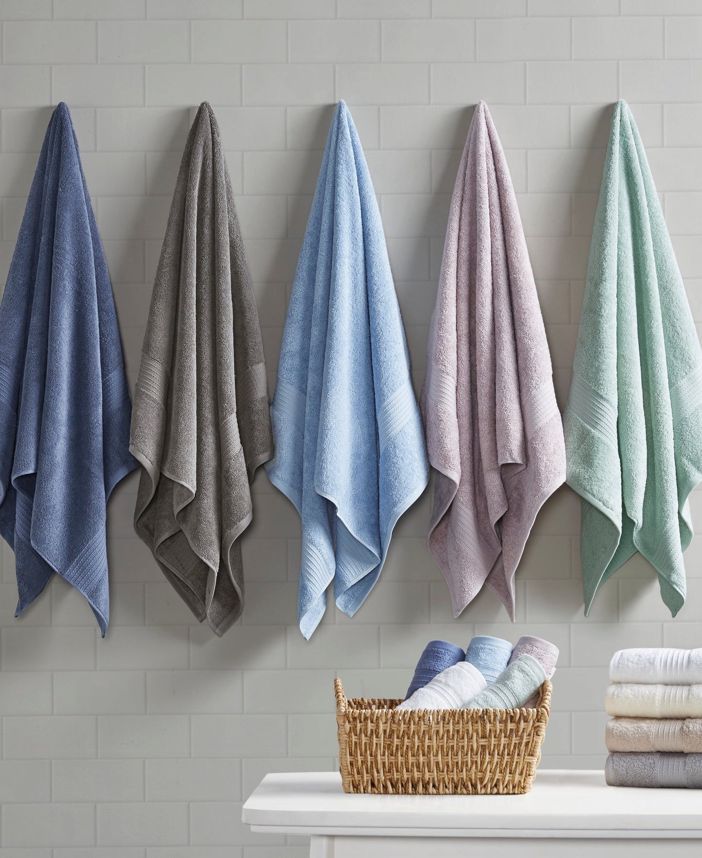 Organic 6 Piece Organic Cotton Towel Set