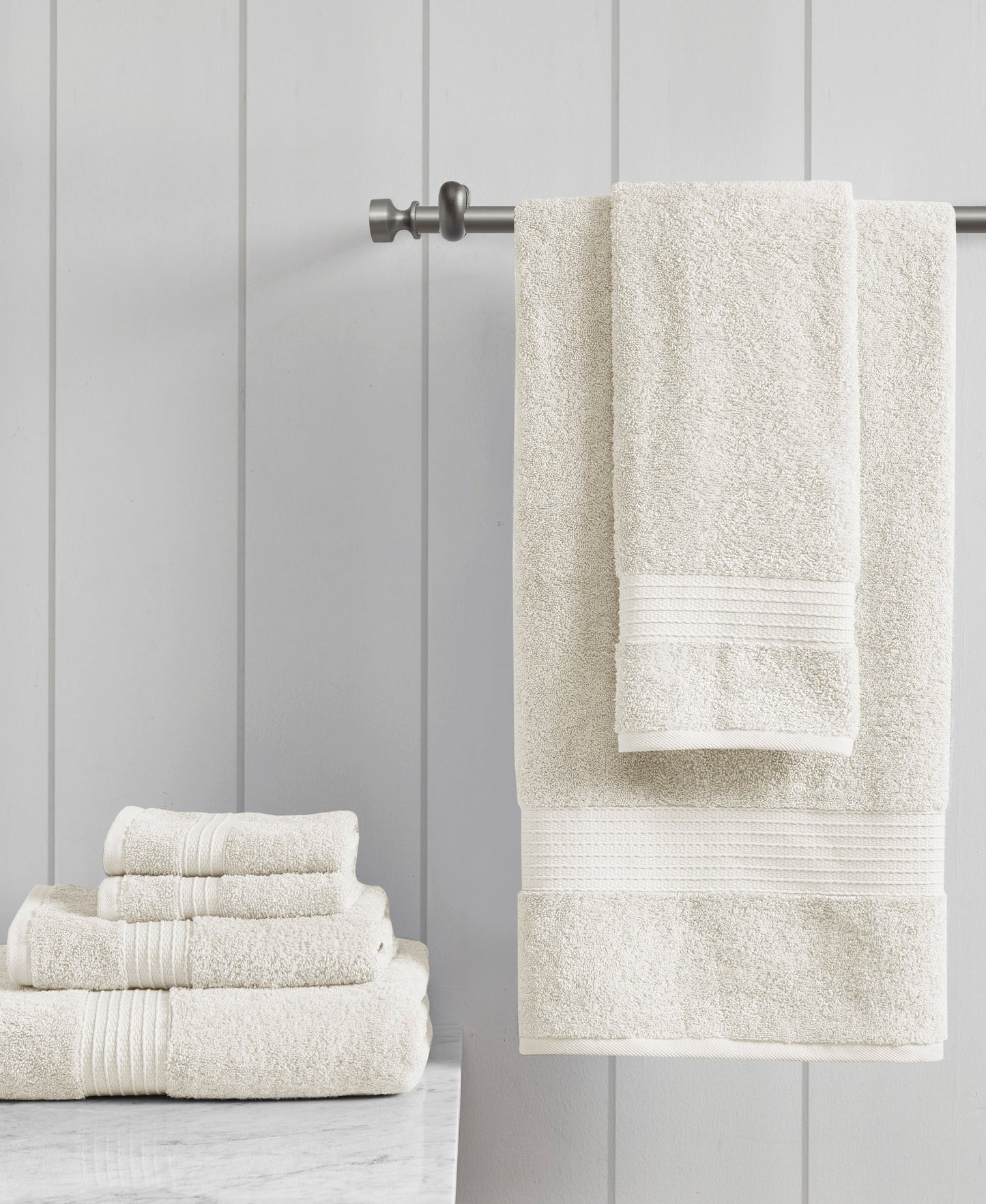 Organic 6 Piece Organic Cotton Towel Set