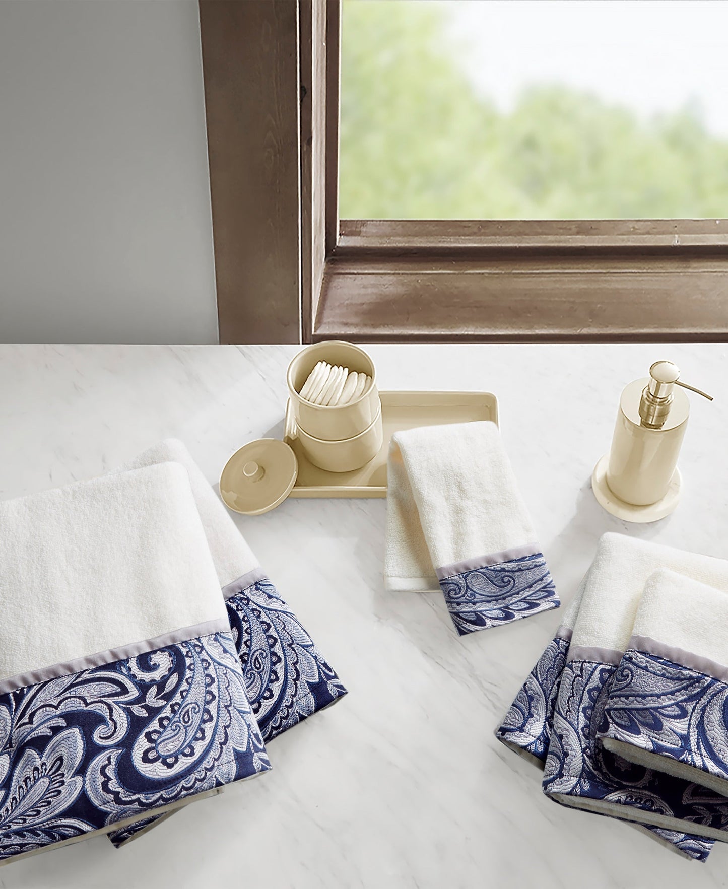 Charlotte 6 Piece Jacquard Towel Set