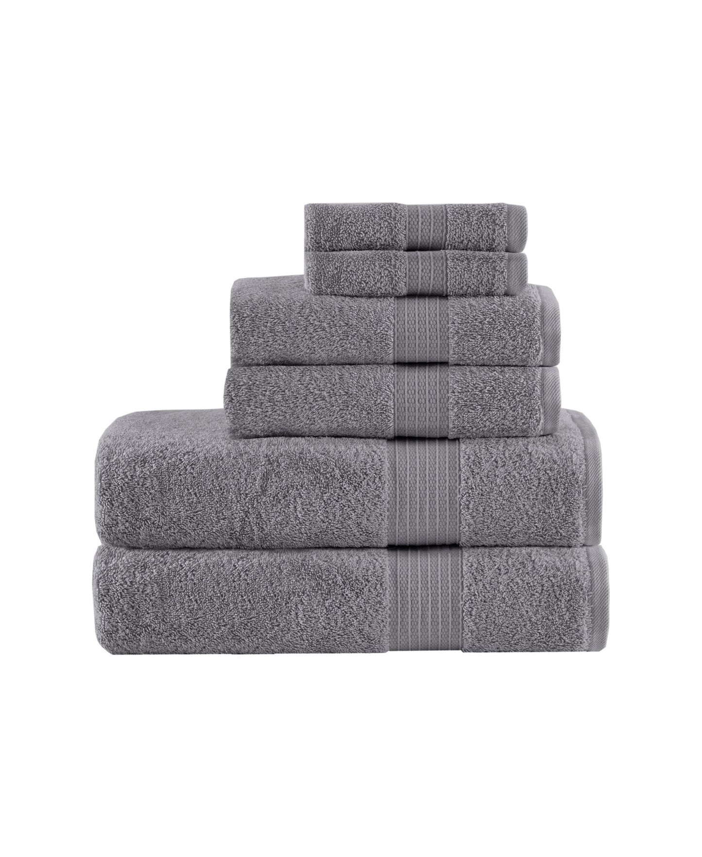 Organic 6 Piece Organic Cotton Towel Set