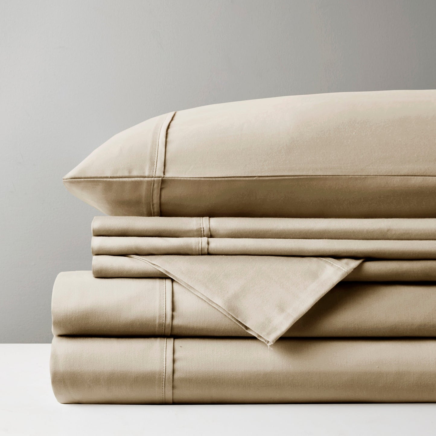 Cotton Blend Sateen Sheet Set - 800 Thread Count
