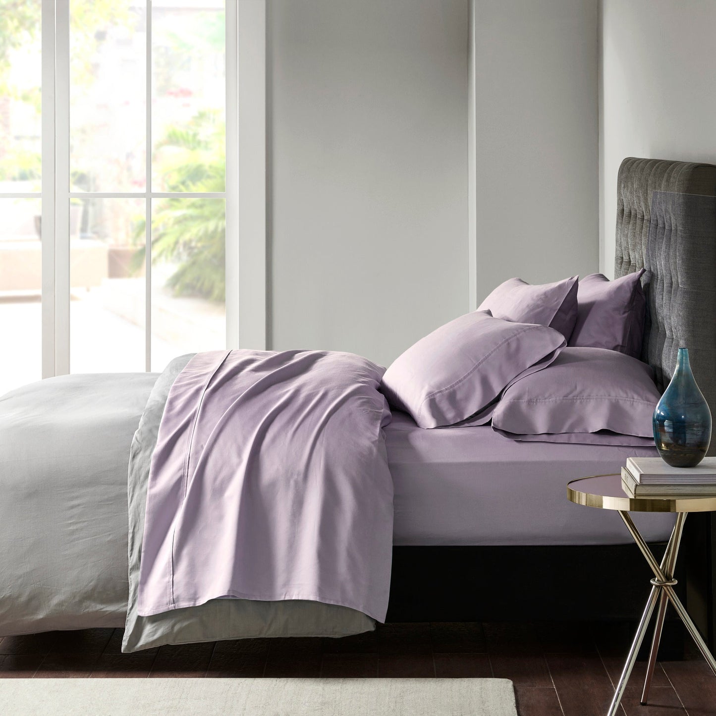 Cotton Blend Sateen Sheet Set - 800 Thread Count