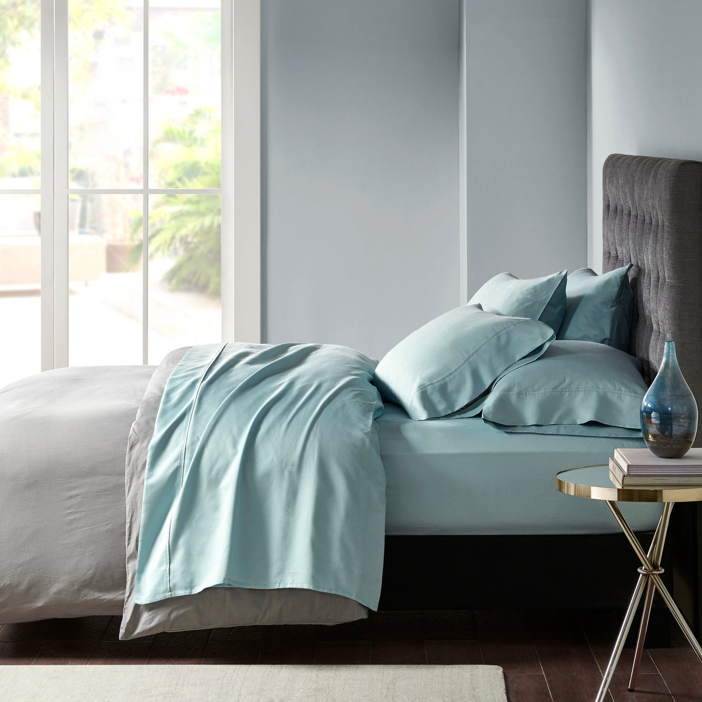 Cotton Blend Sateen Sheet Set - 800 Thread Count