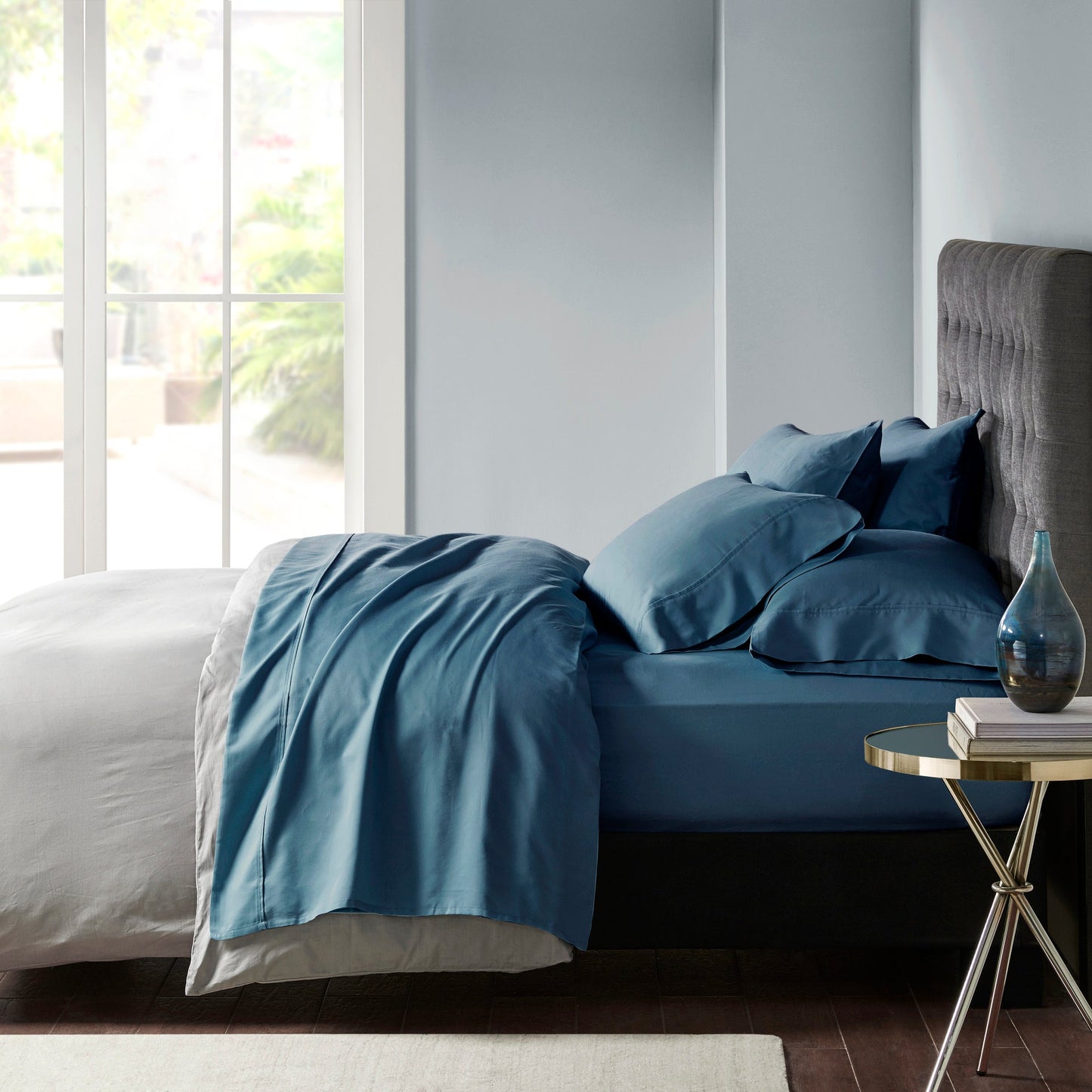 Cotton Blend Sateen Sheet Set - 800 Thread Count