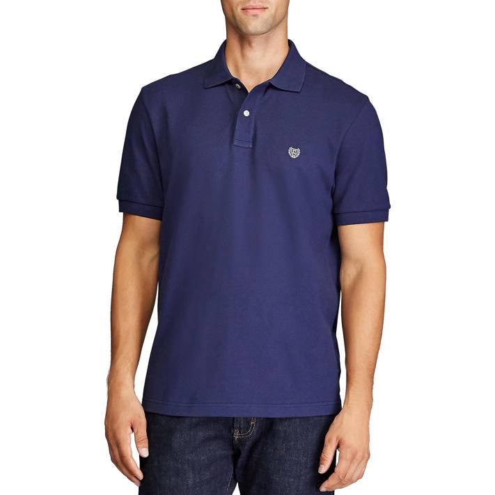 Chaps Men's Short Sleeve Everyday Solid Pique Polo