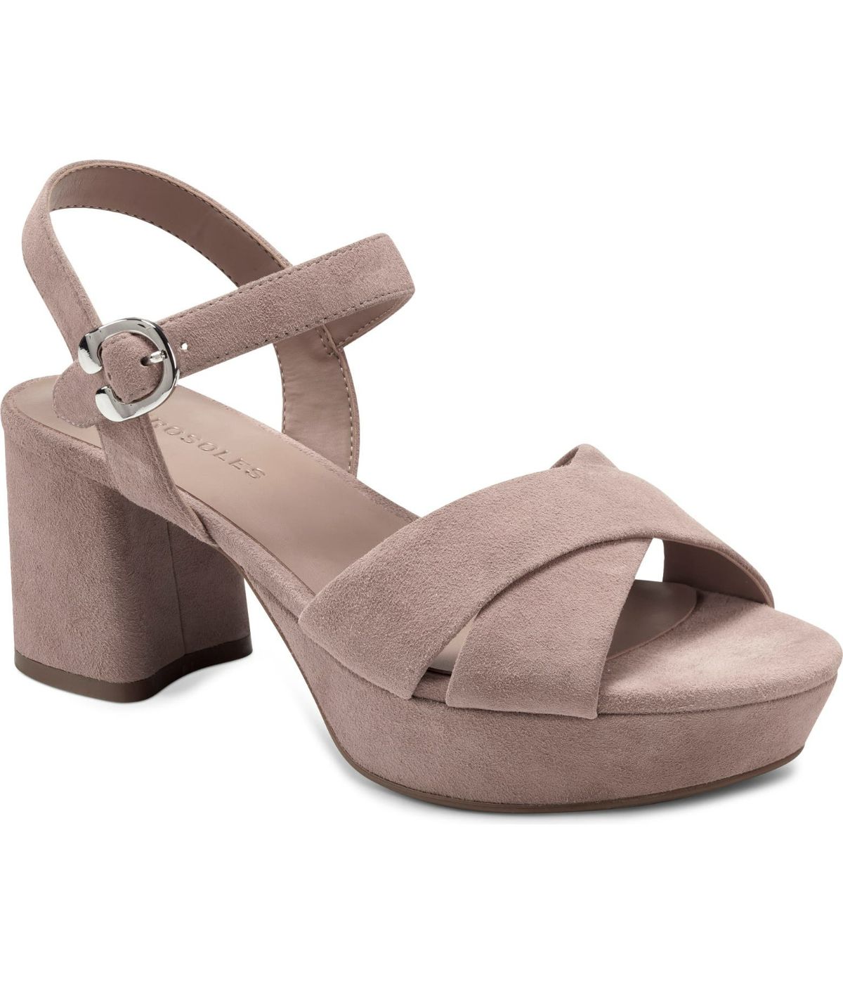 Aerosoles Cosmos Platform Blush Suede