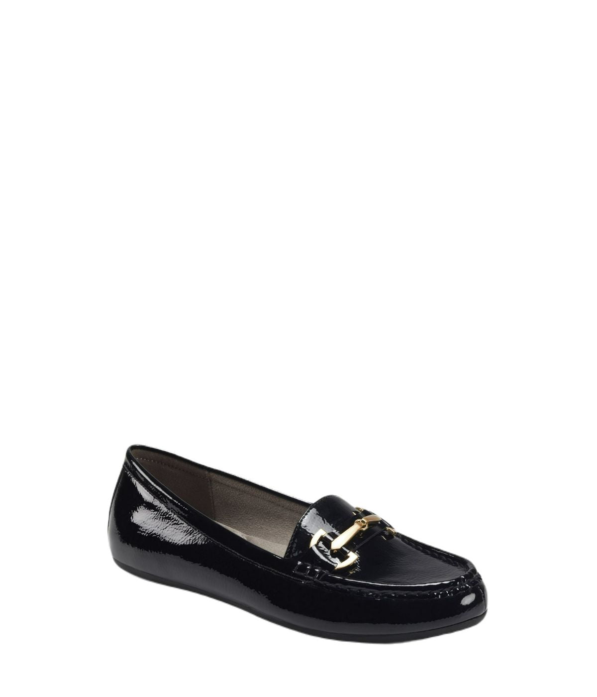 Aerosoles Day Drive Flat Black Patent