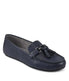 Navy Faux Suede Swatch