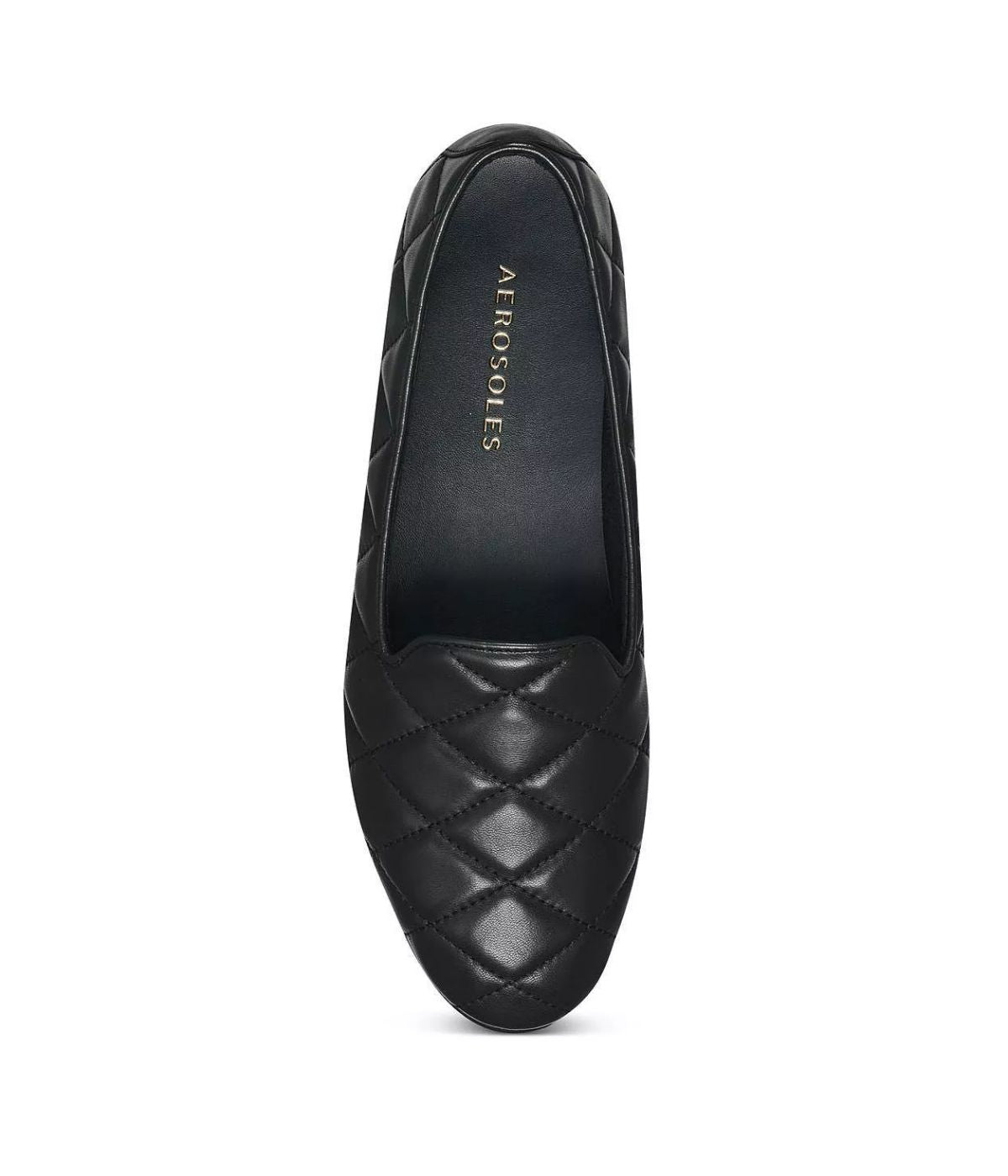 Aerosoles Betunia Flat Black Quilted