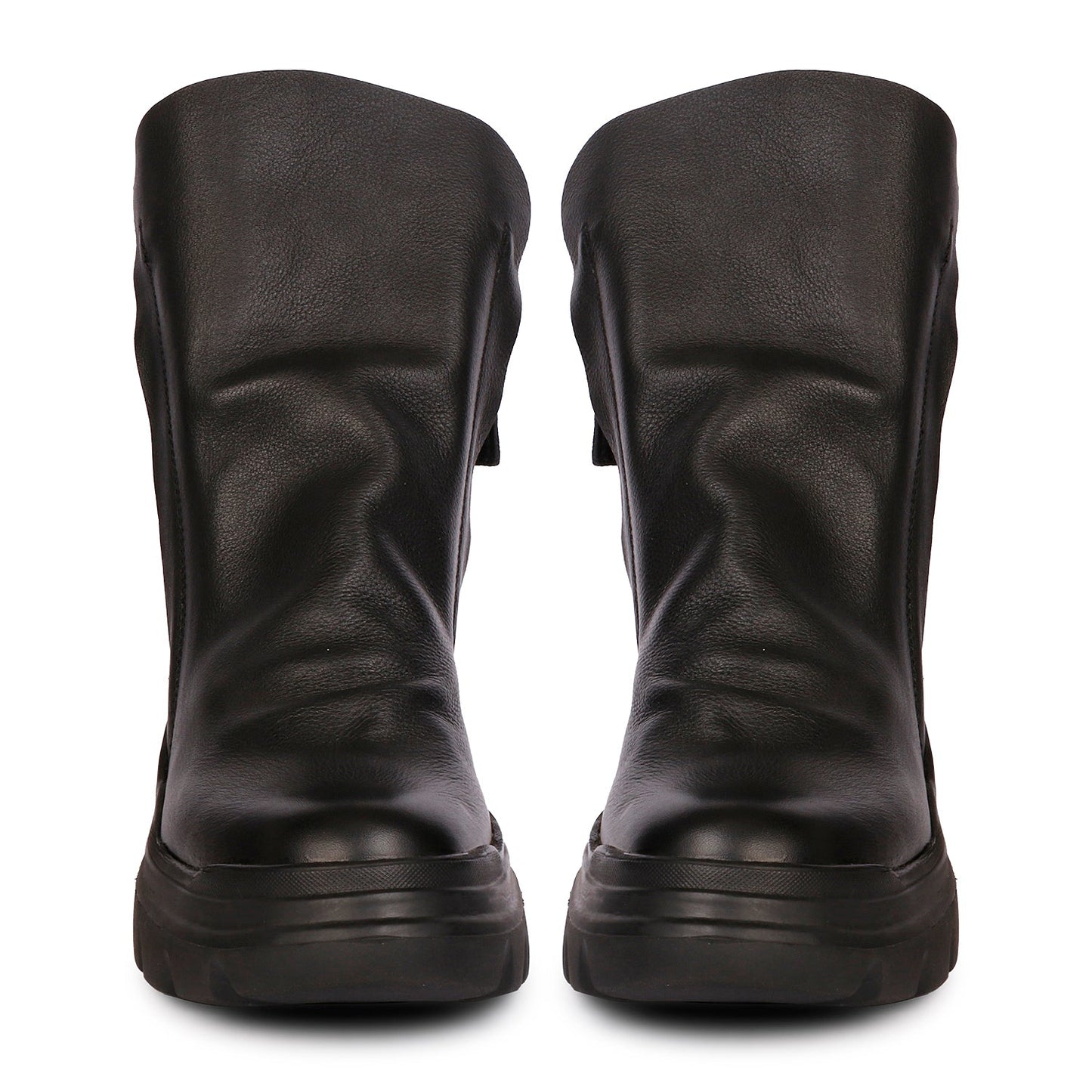 Hayden Leather Boots - Black