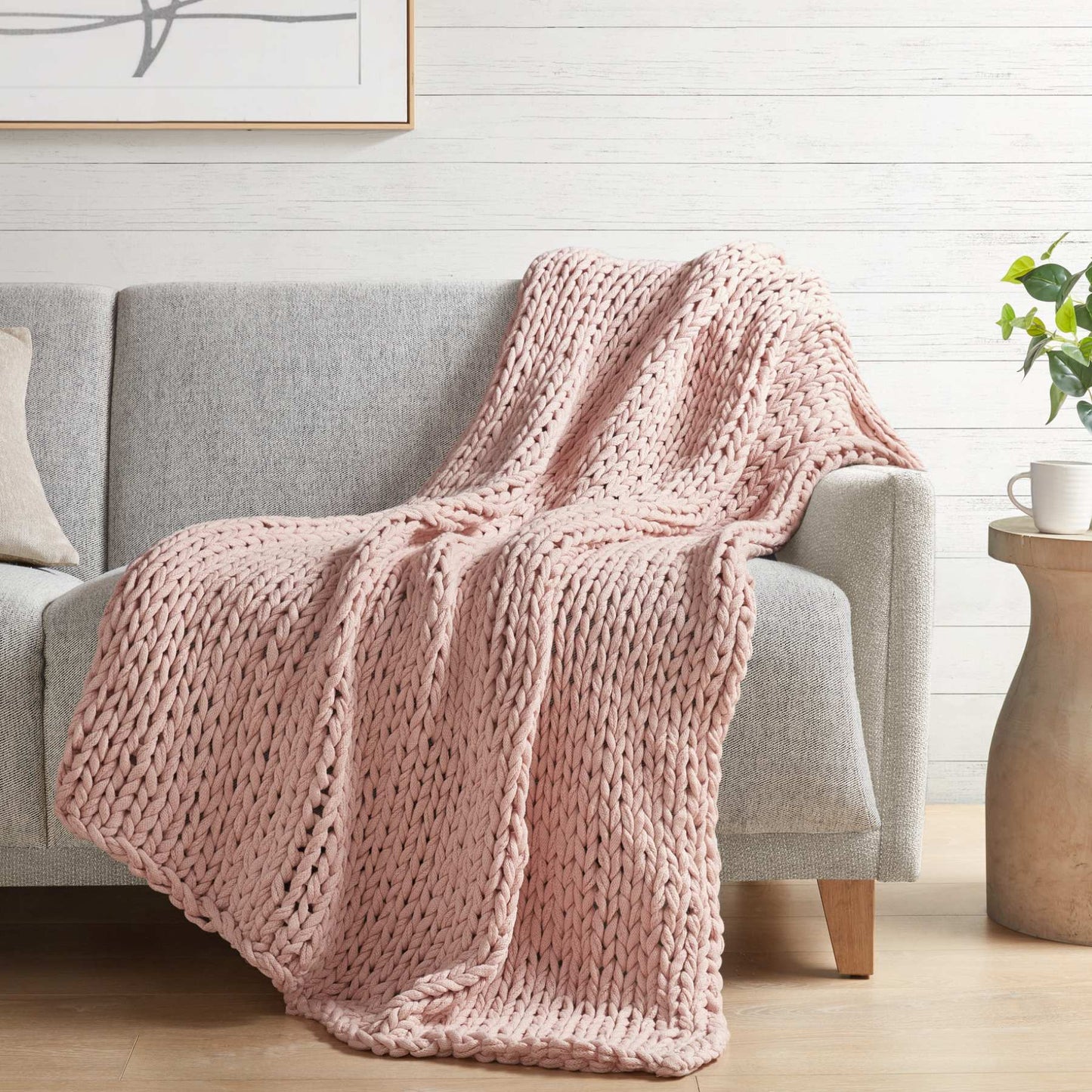Chunky Double Knit Handmade Throw
