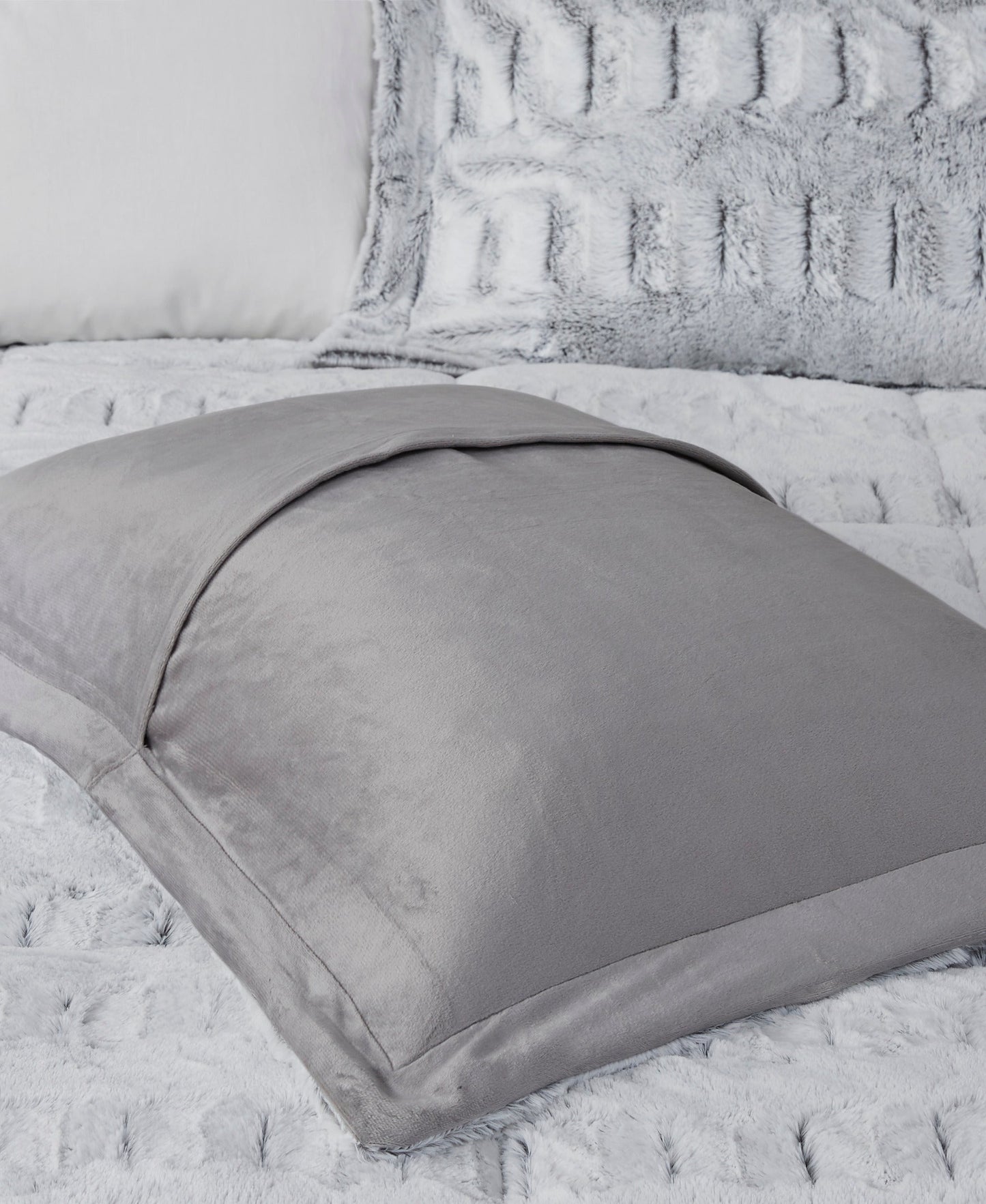 Margot Faux Fur Comforter Mini Set