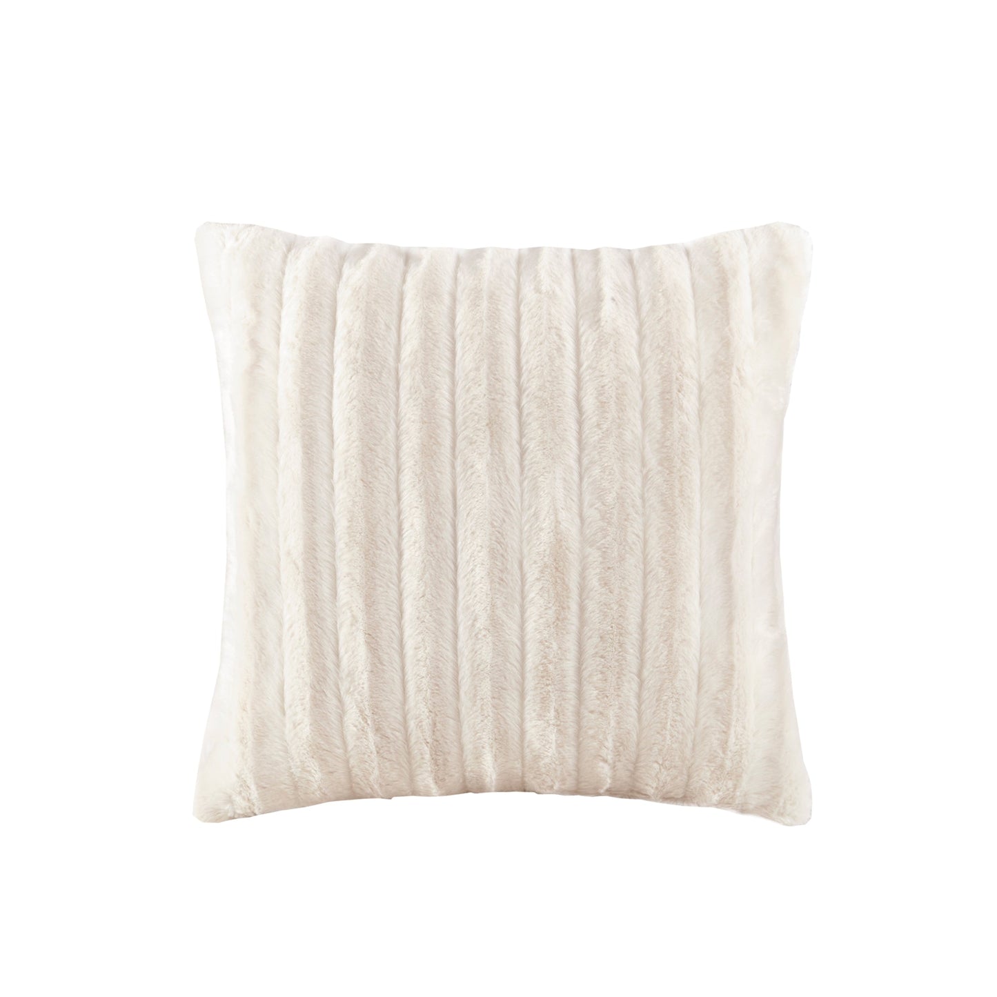 York Faux Fur Square Pillow