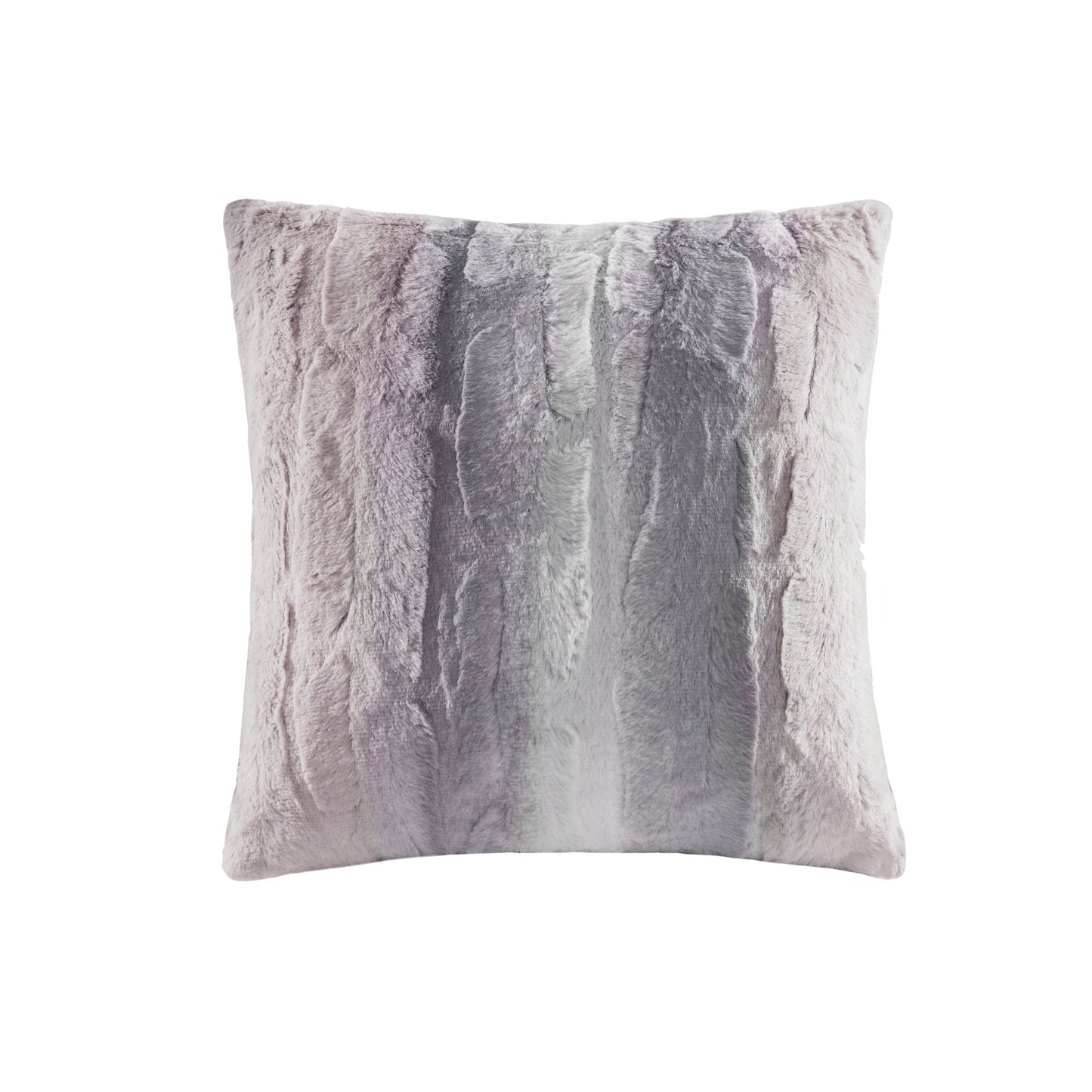 Marselle Faux Fur Square Pillow Leopard
