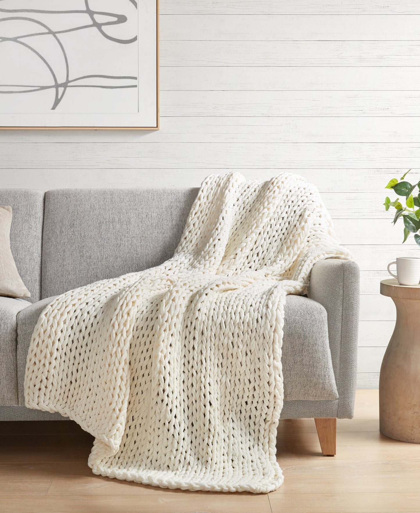 Chunky Double Knit Handmade Throw