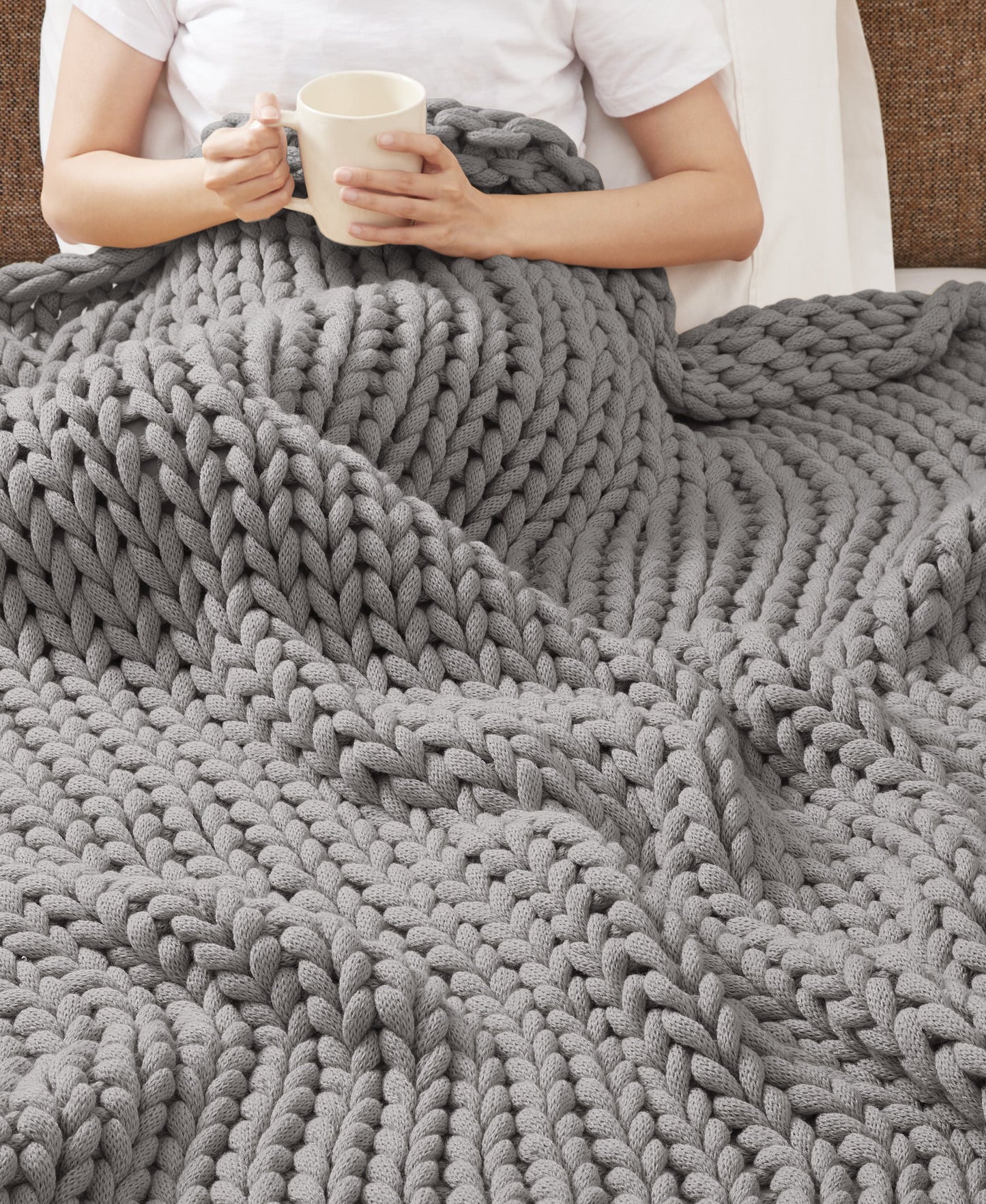 Chunky Double Knit Handmade Throw