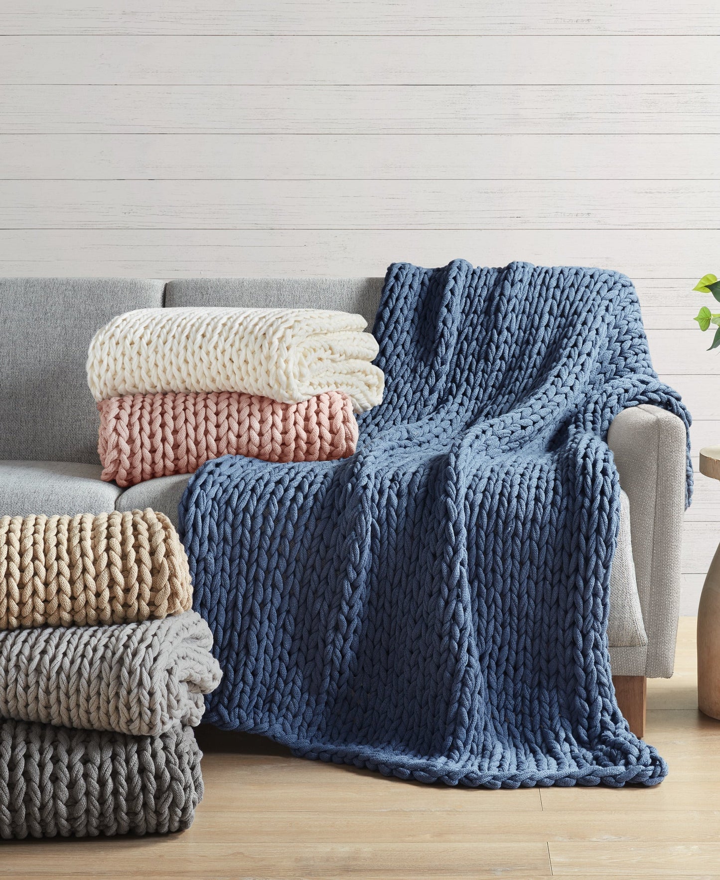 Chunky Double Knit Handmade Throw
