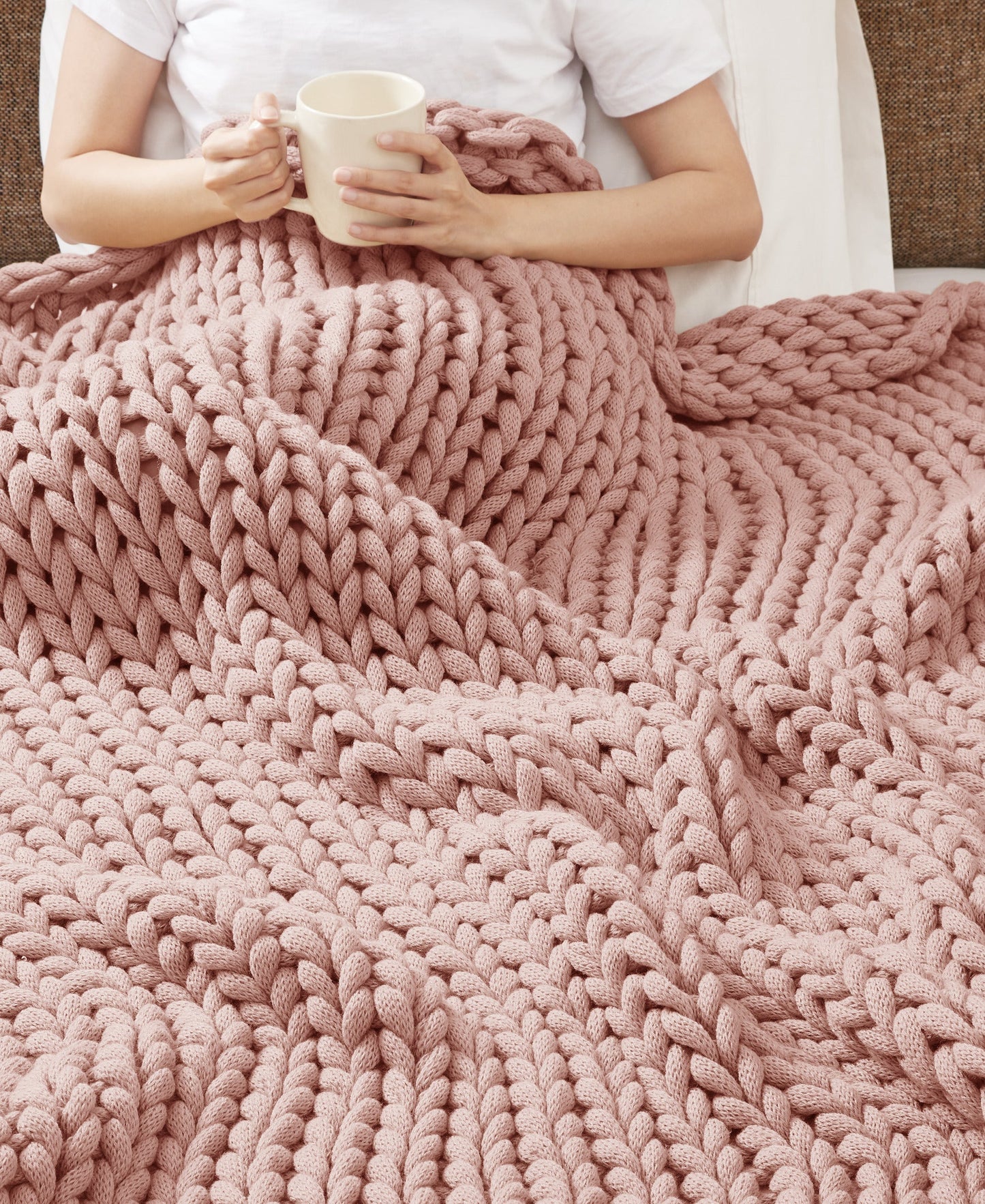 Chunky Double Knit Handmade Throw