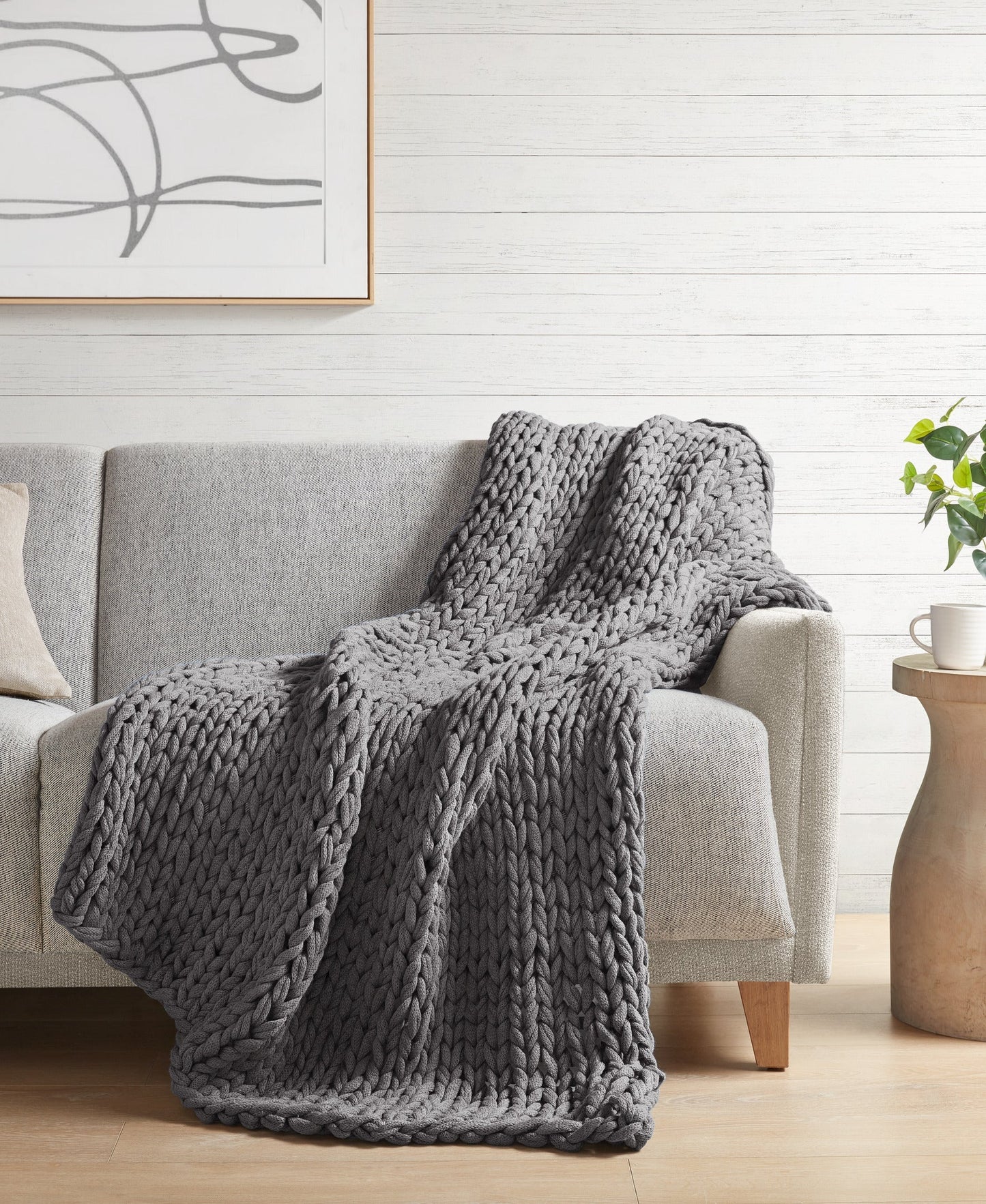 Chunky Double Knit Handmade Throw