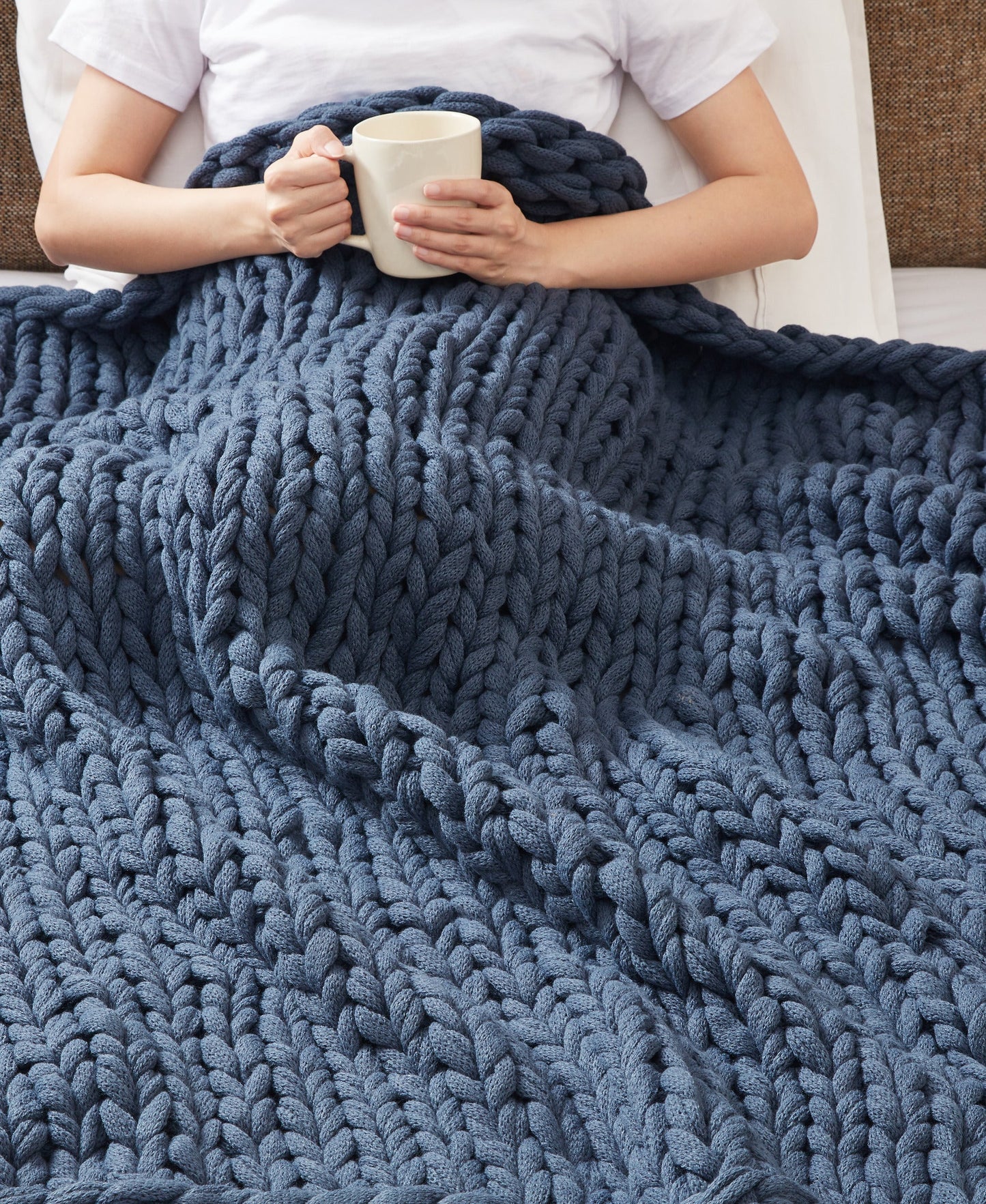 Chunky Double Knit Handmade Throw