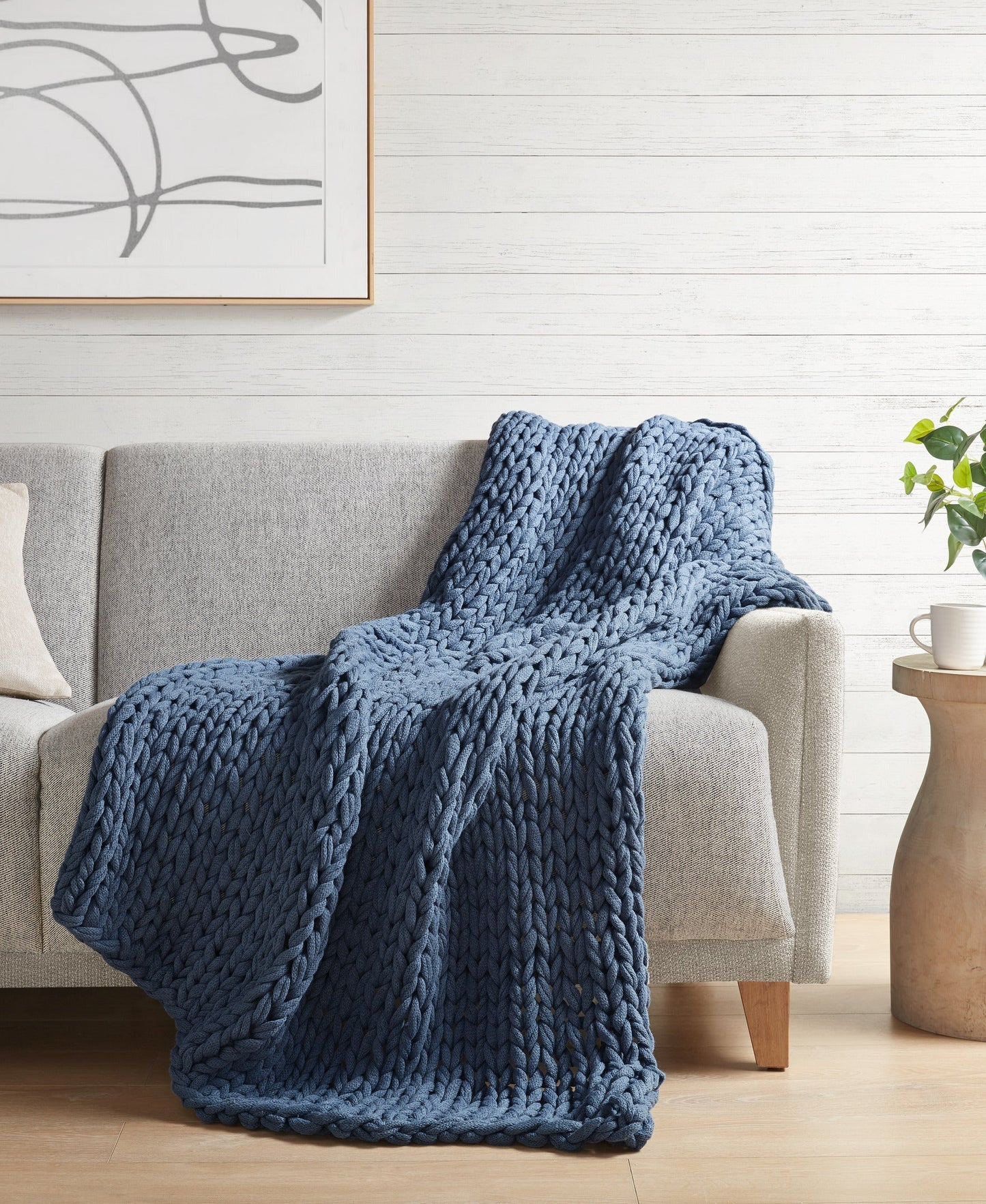 Chunky Double Knit Handmade Throw