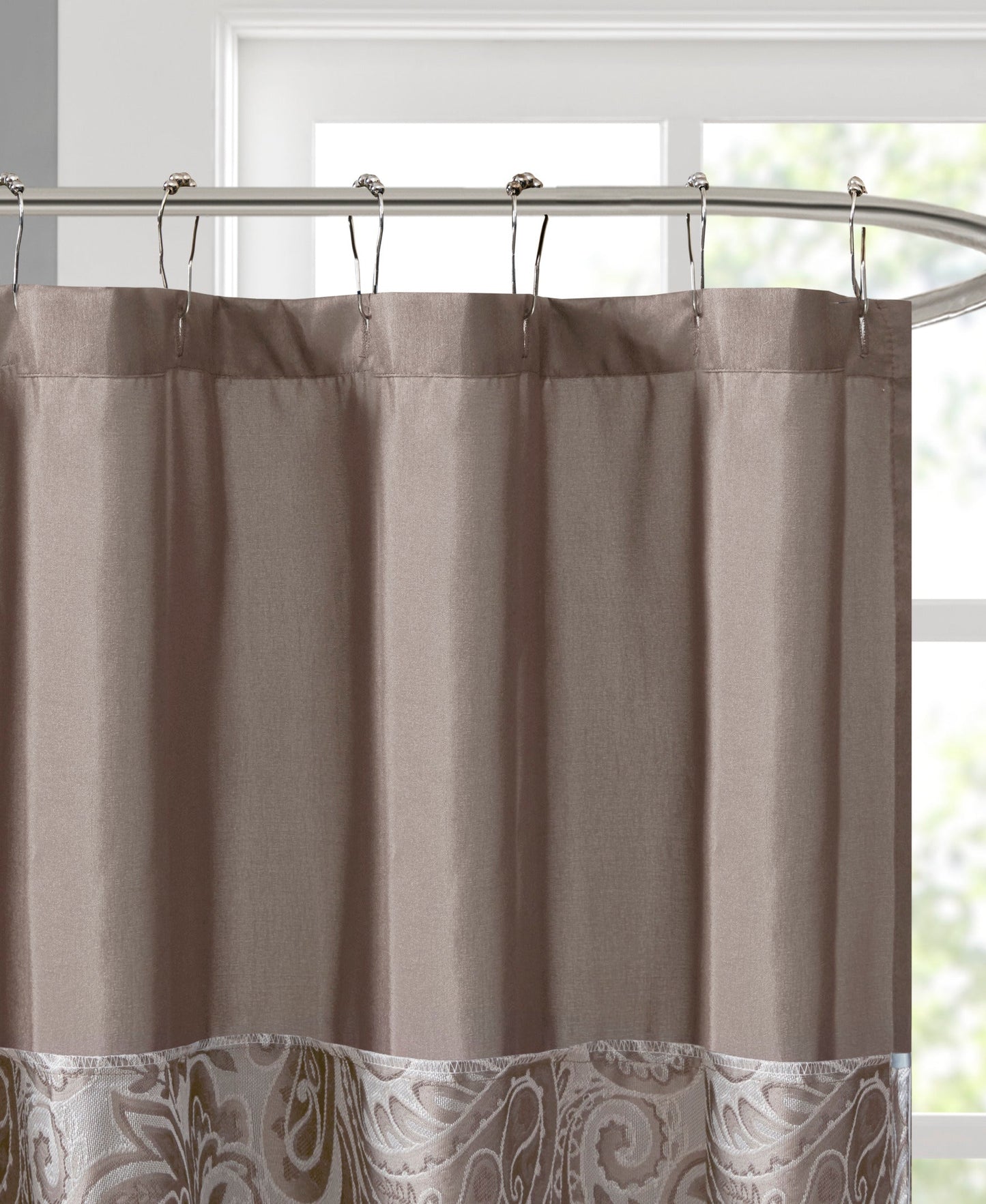 Charlotte Jacquard Shower Curtain