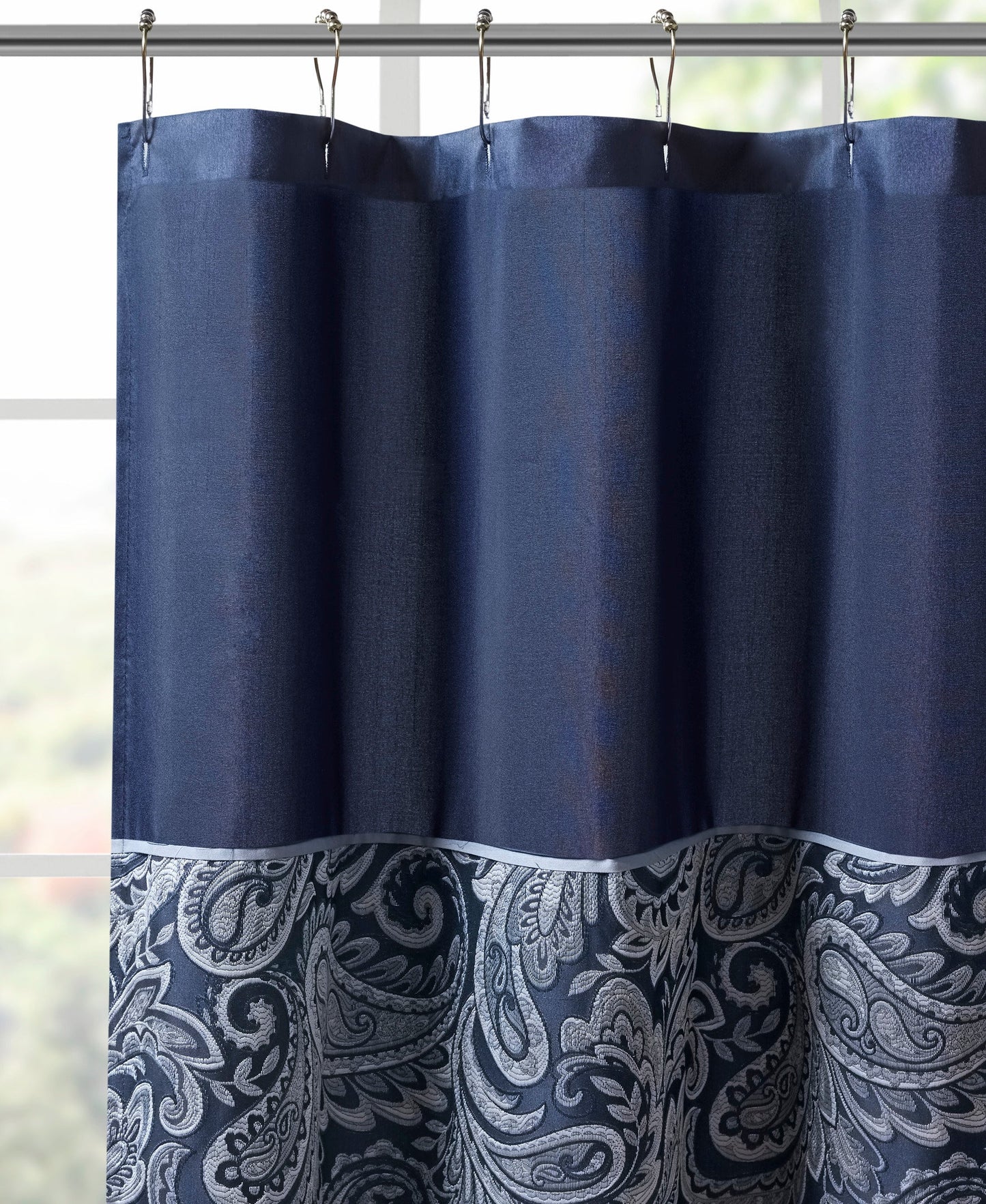 Charlotte Jacquard Shower Curtain