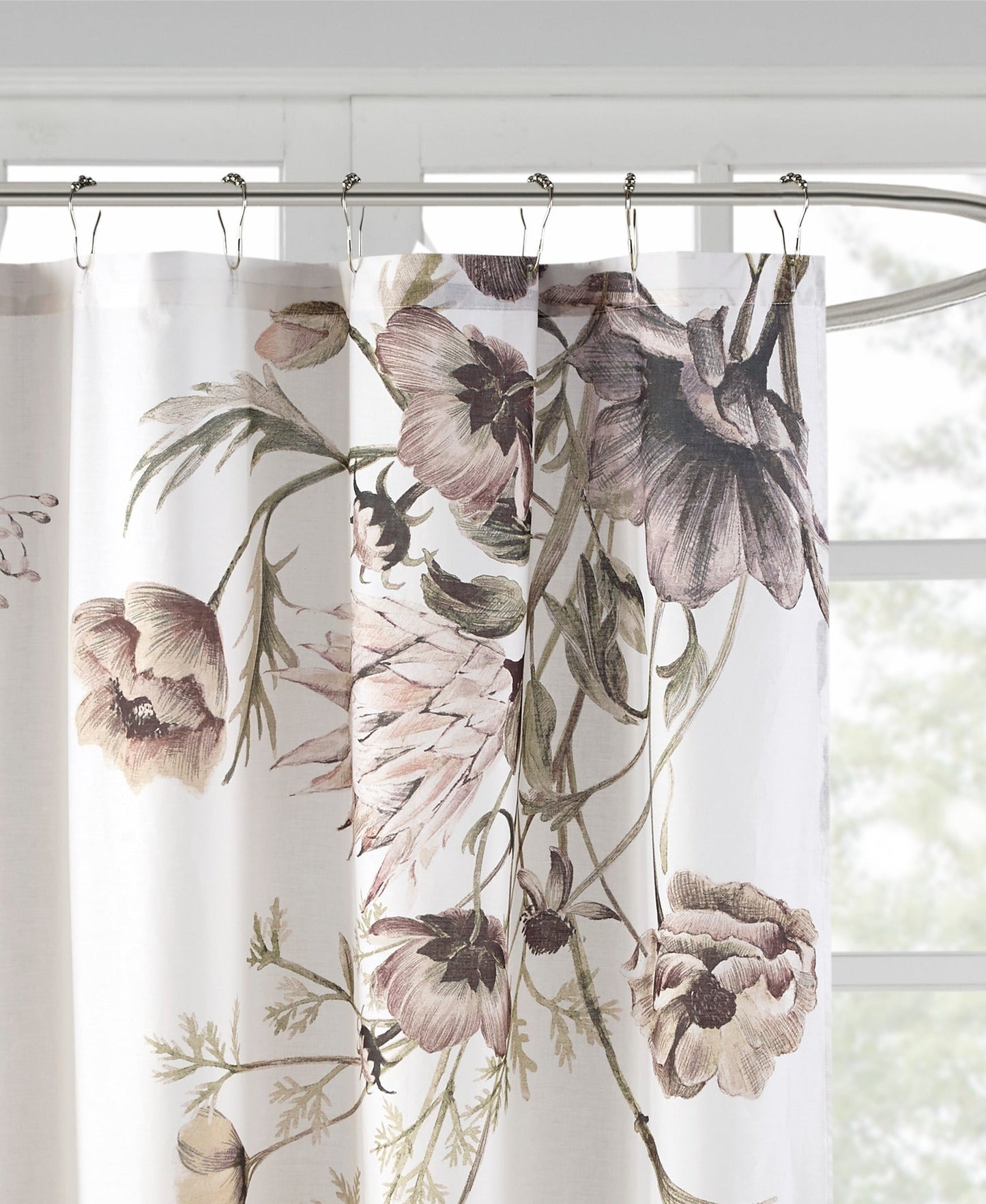 Maddy Cotton Shower Curtain