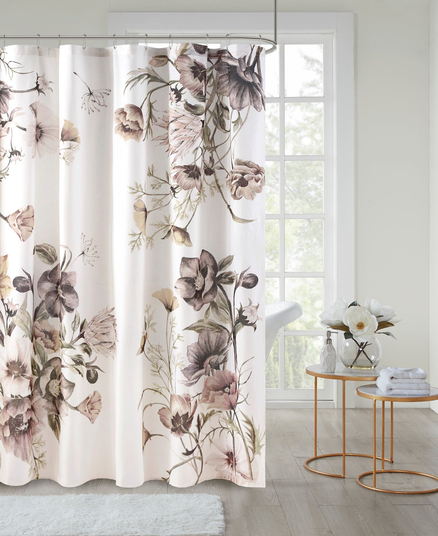 Maddy Cotton Shower Curtain