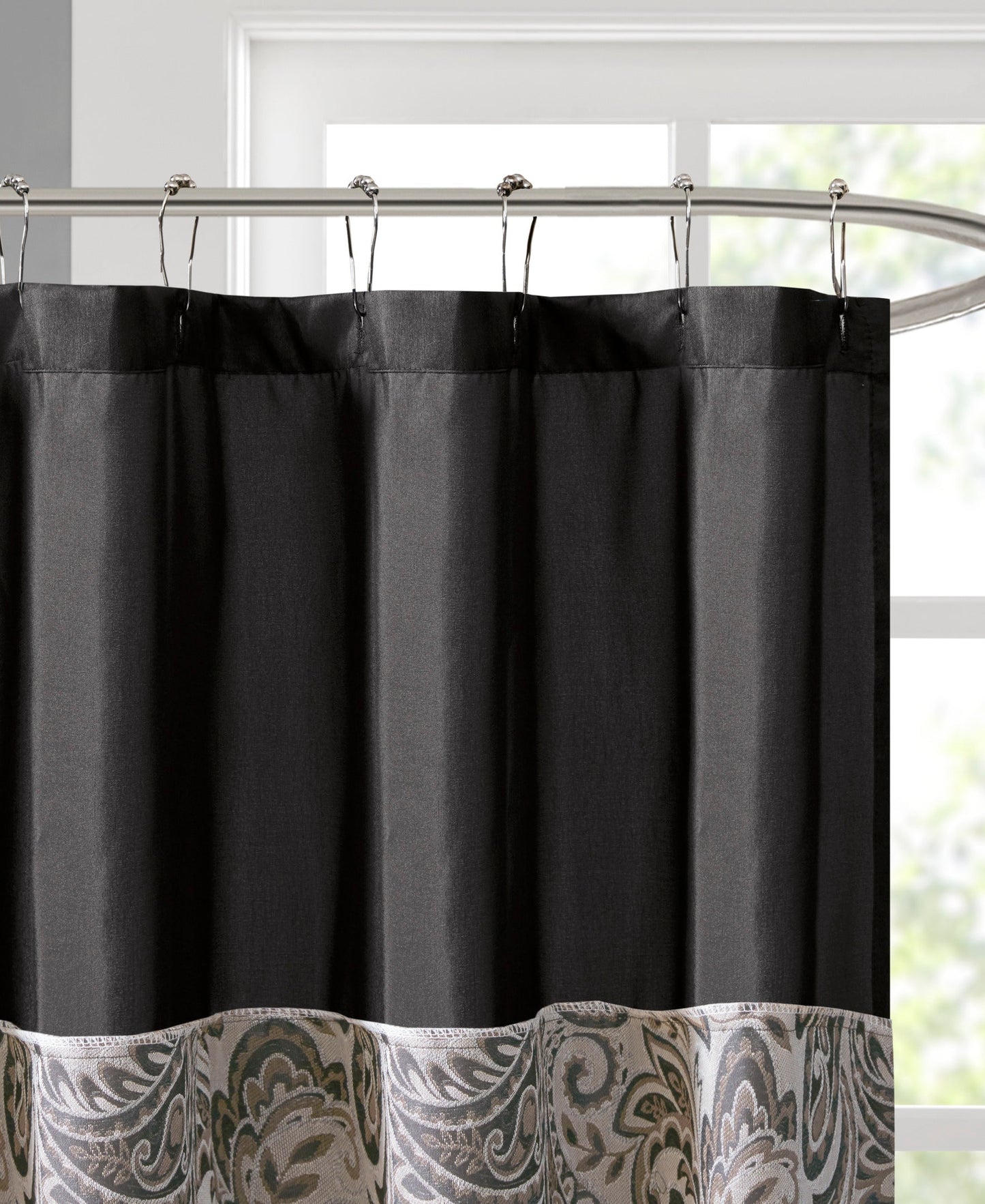 Charlotte Jacquard Shower Curtain