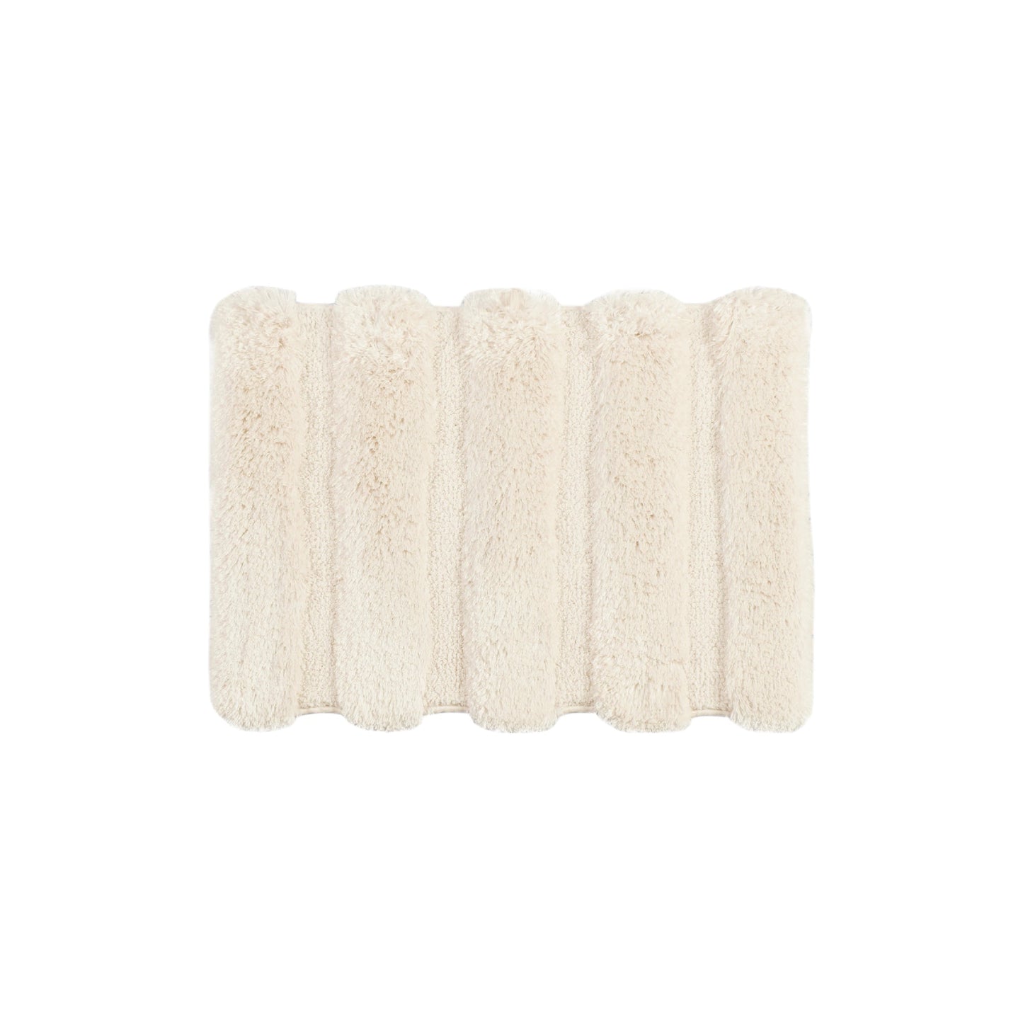 Tufted Pearl Channel Rug Grey