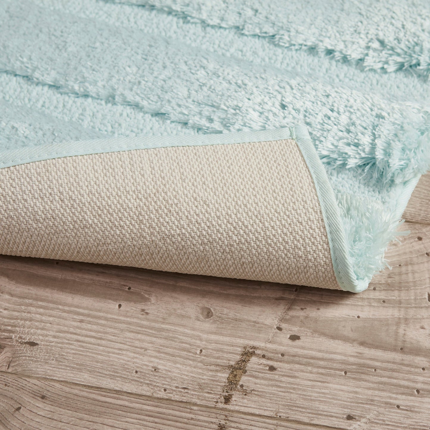 Tufted Pearl Channel Rug Grey