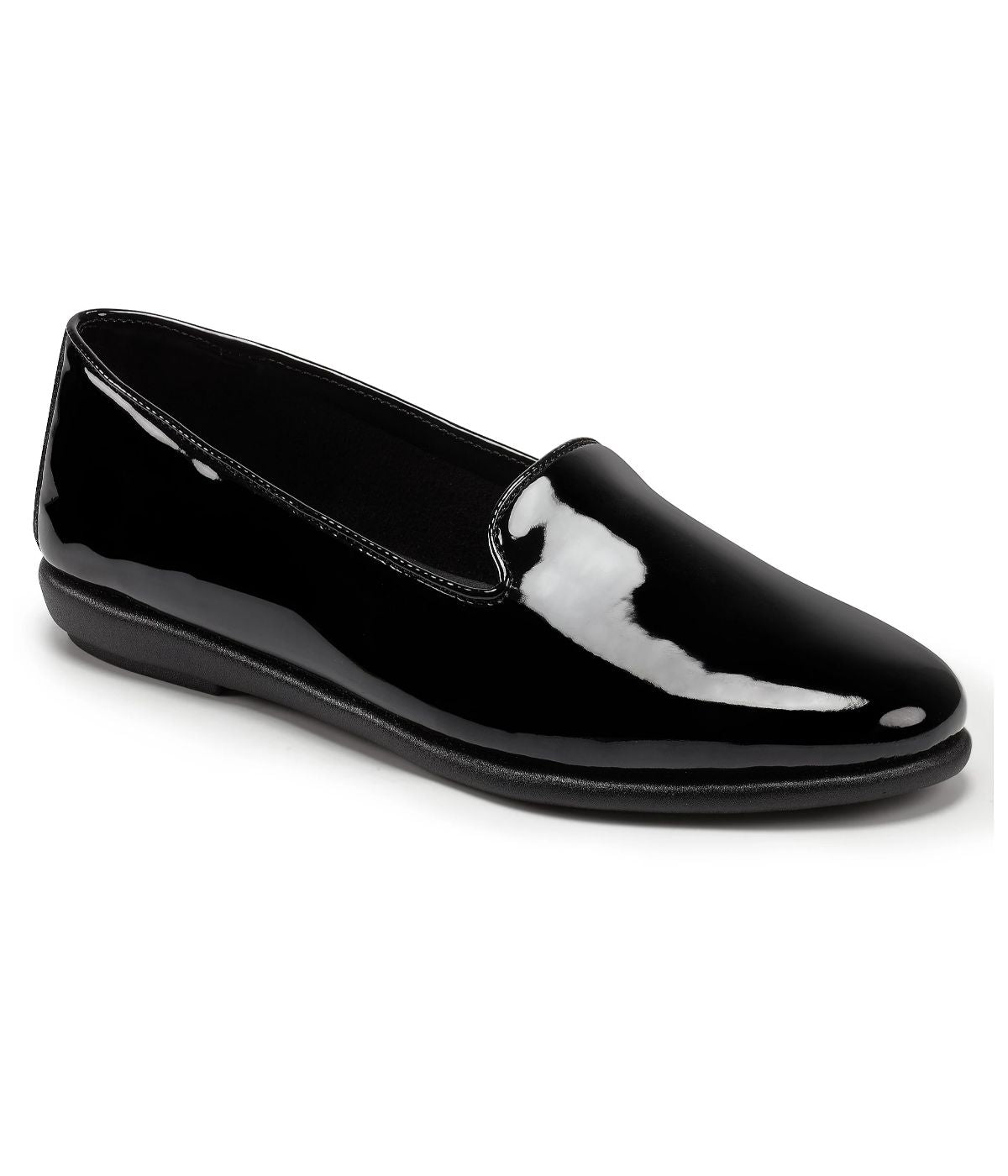 Aerosoles Betunia Flat Black Patent