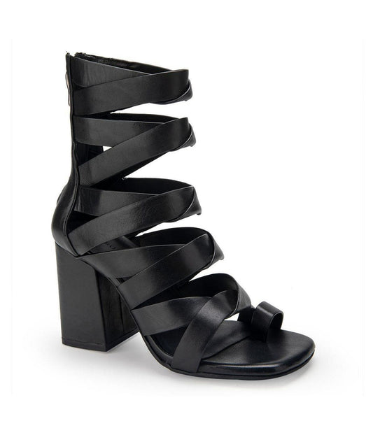 Aerosoles Hadley Sandal Black Leather